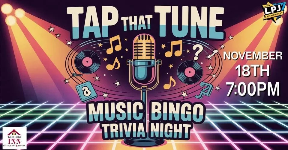 Tuesday Trivia: Tap That Tune Music Bingo