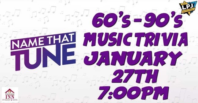 Tuesday Trivia: 60s - 90s Music Trivia