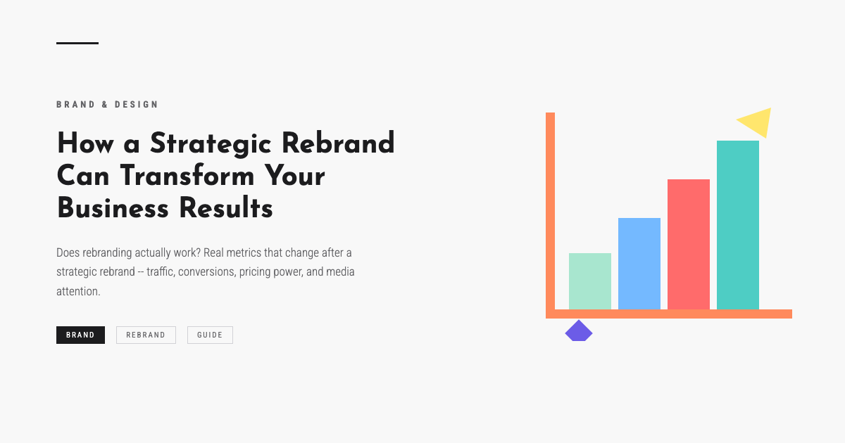 How a Strategic Rebrand Can Transform Your Business Results