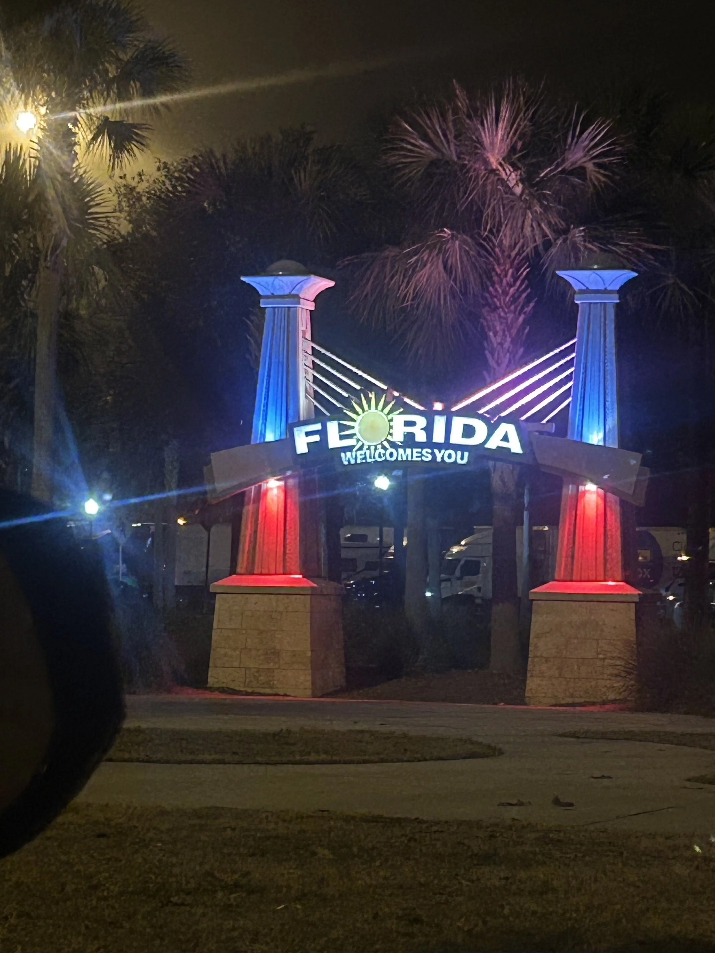 🌴 Day One in Florida — Trust, Sunshine, and Figuring It Out