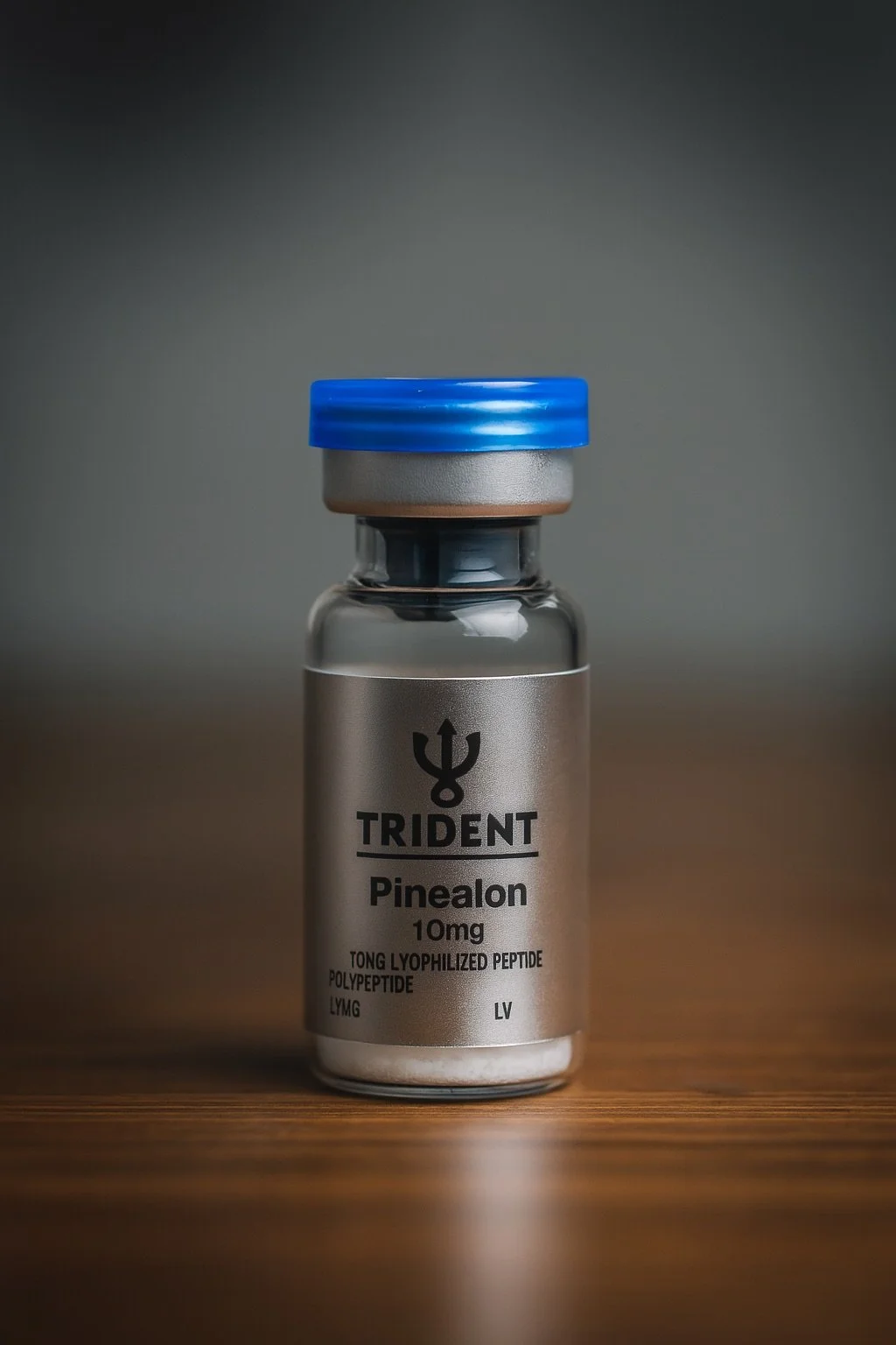 A digital illustration of a human brain floating against a gradient background of purple, blue, and pink hues.