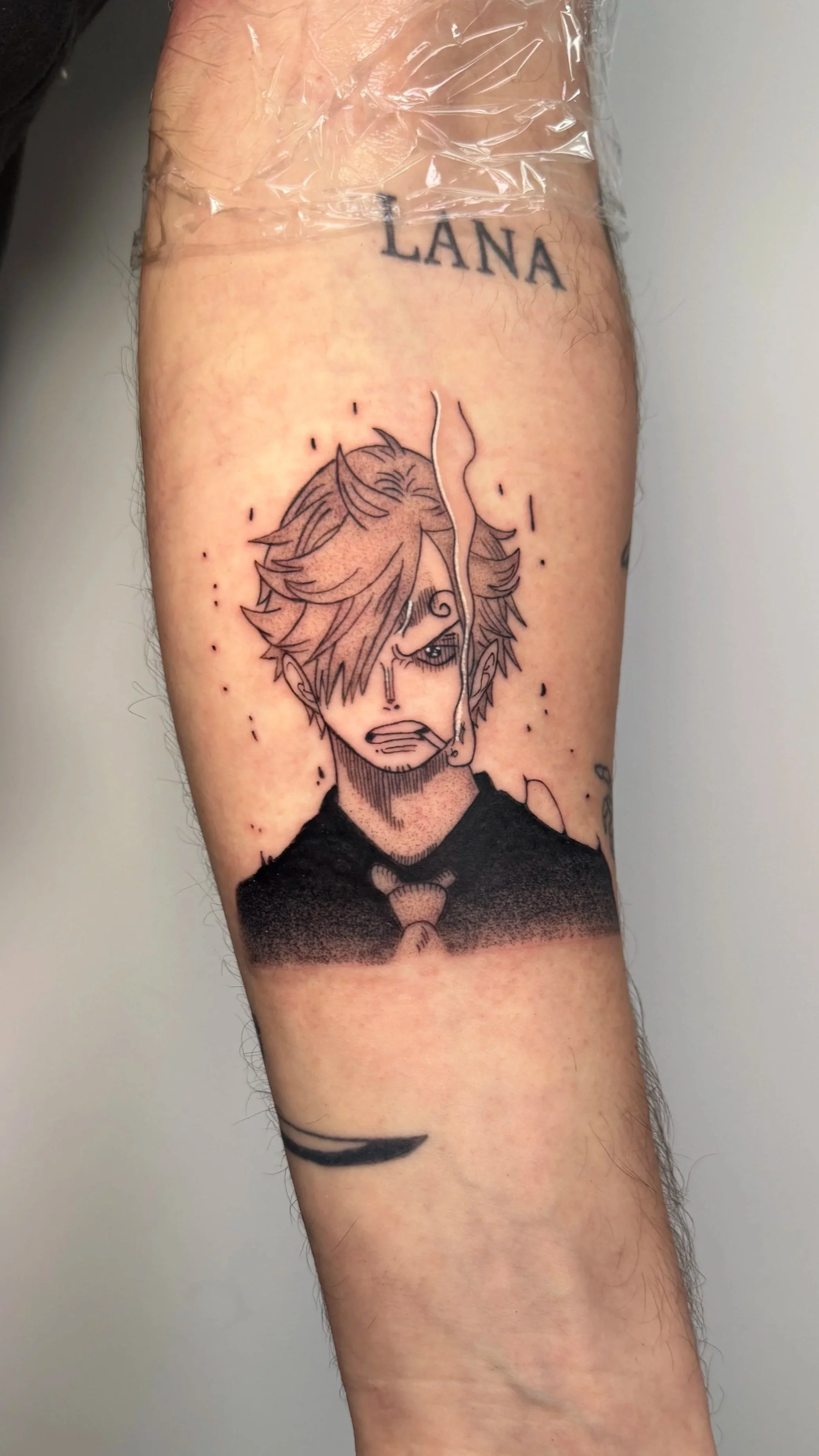 Sanji One Piece Tattoo