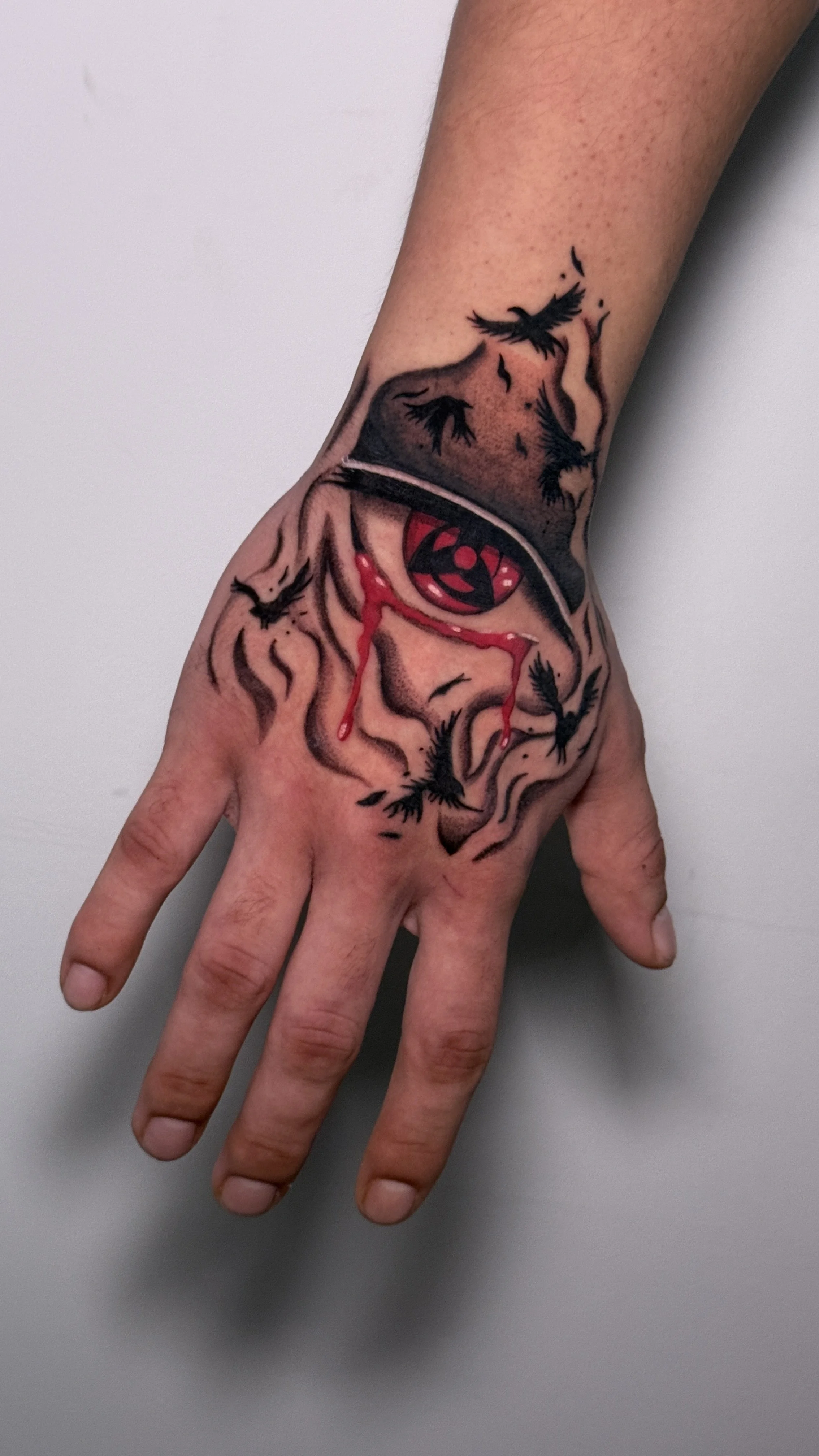 Naruto Tattoo Kimui Eye NYC