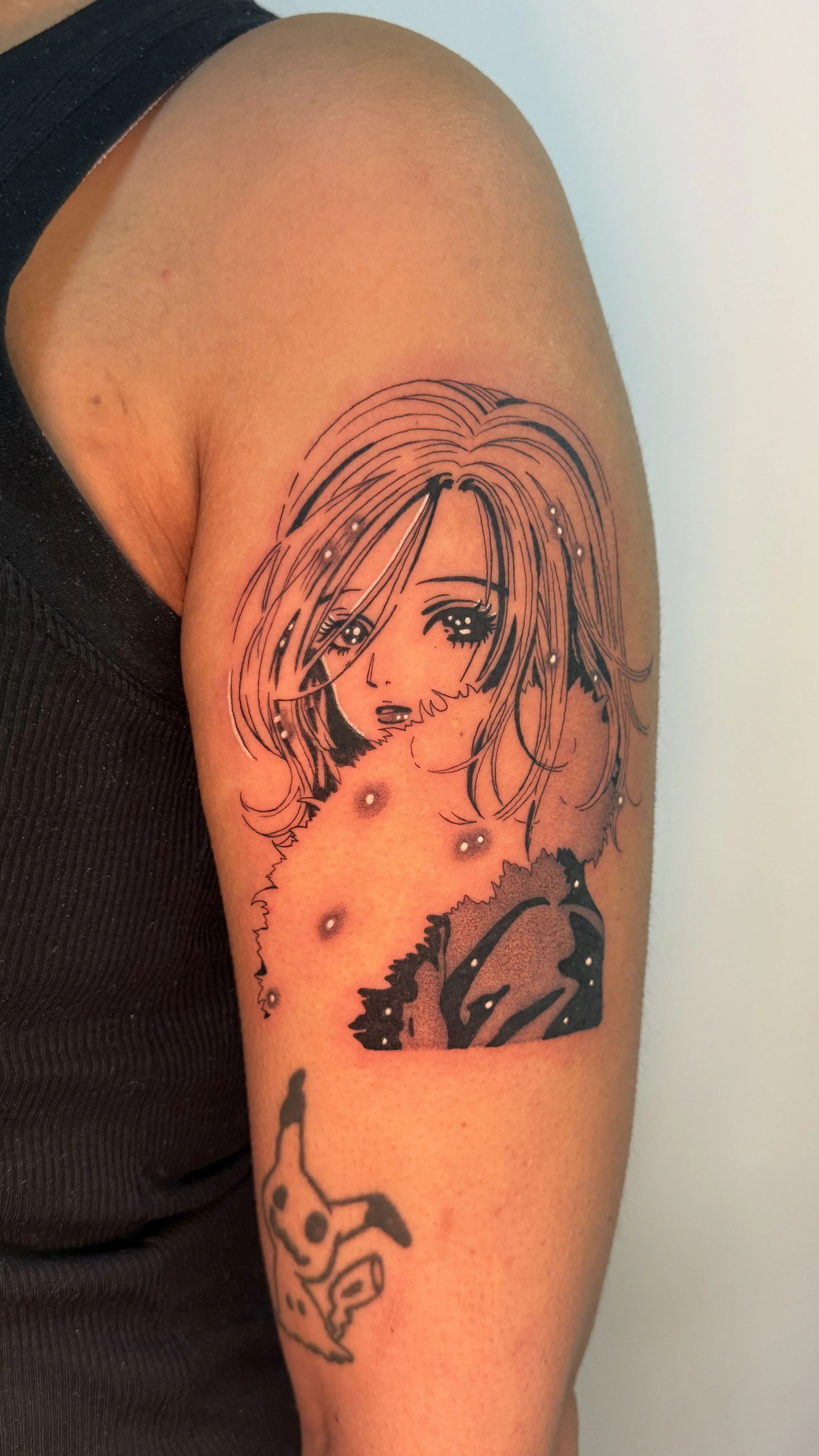 Nana Komatsu Manga Panel Tattoo NYC