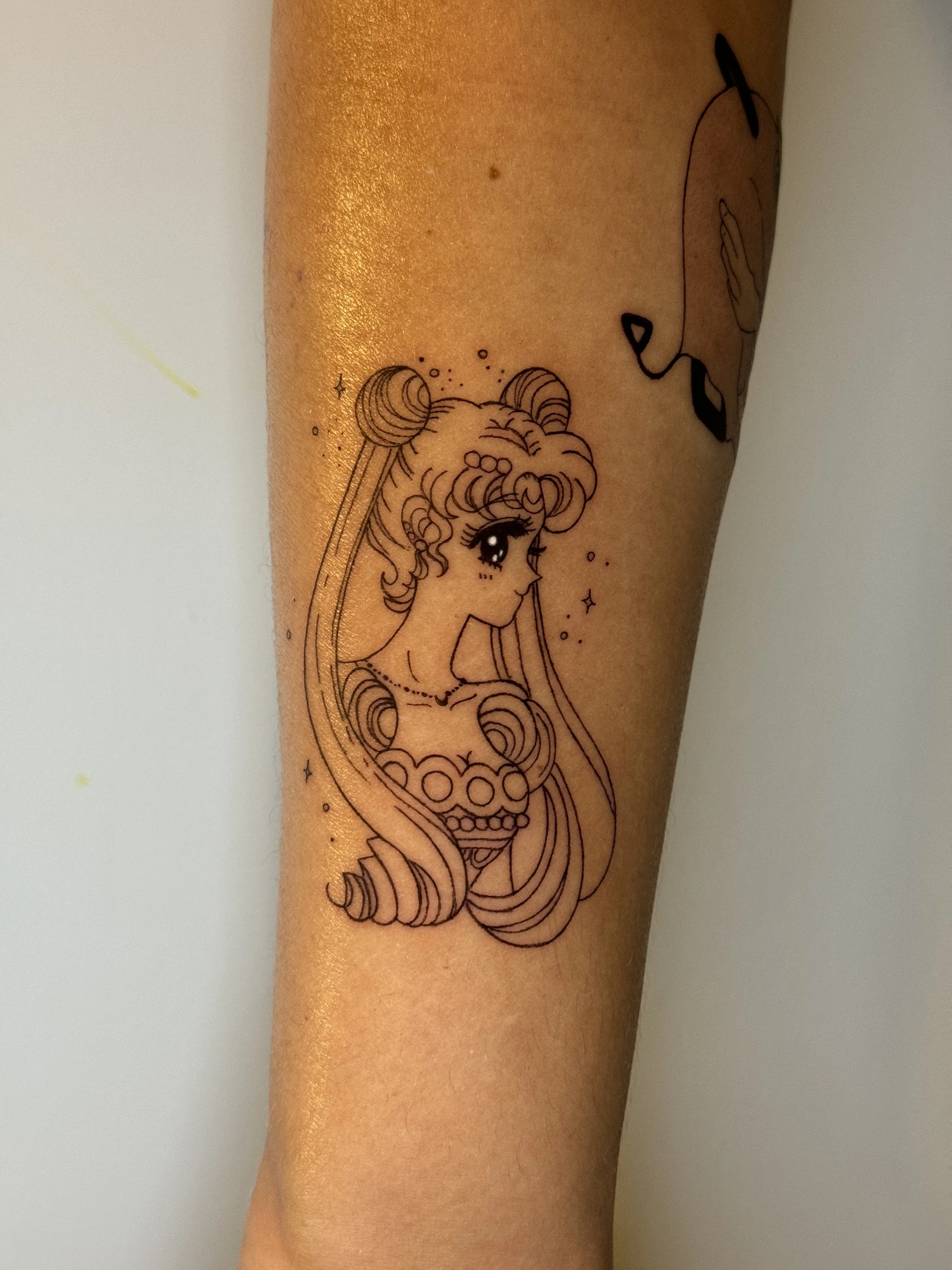 Manga Sailor Moon Tattoo NYC