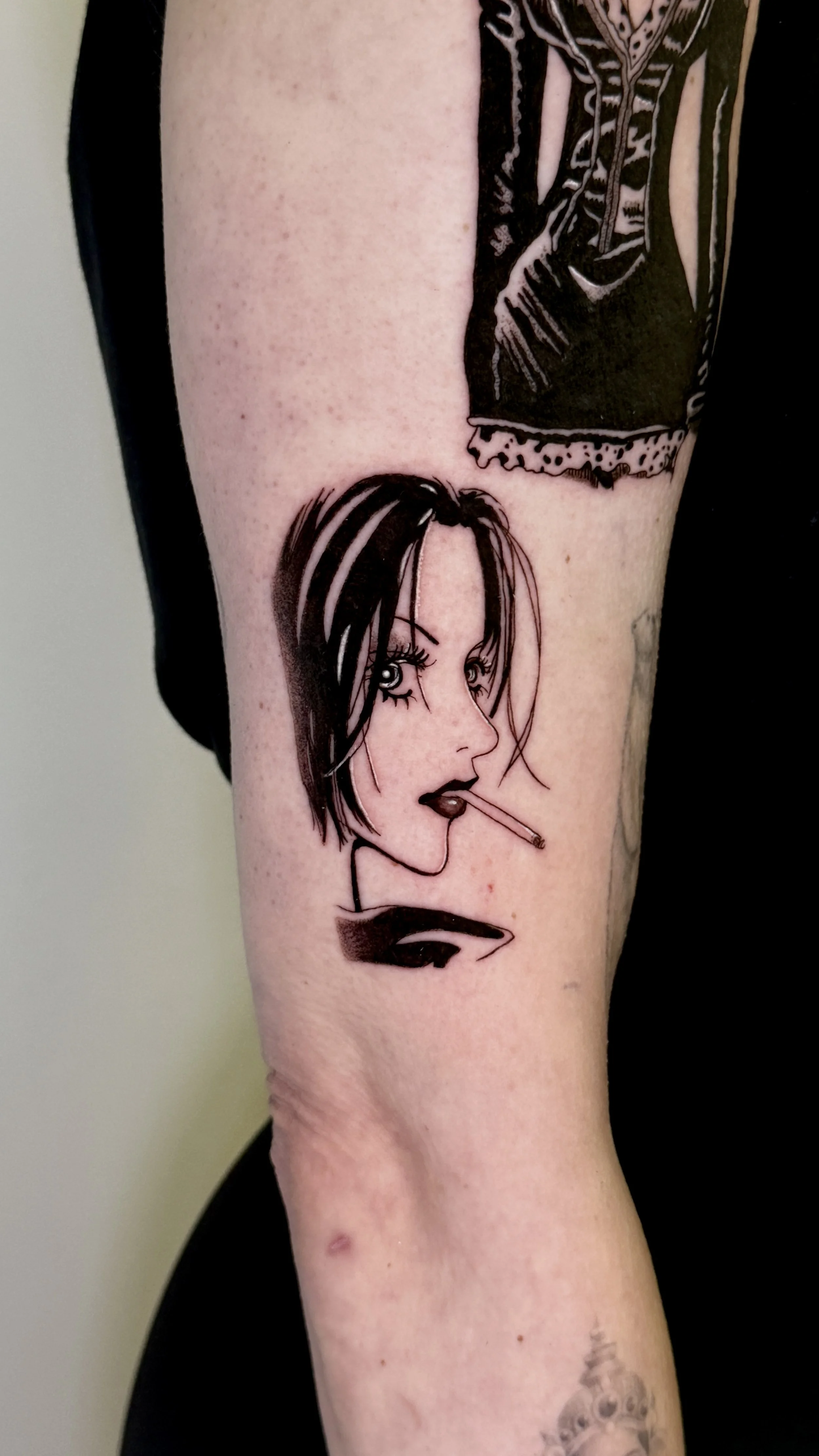 Nana Osaki Manga Panel Tattoo NYC