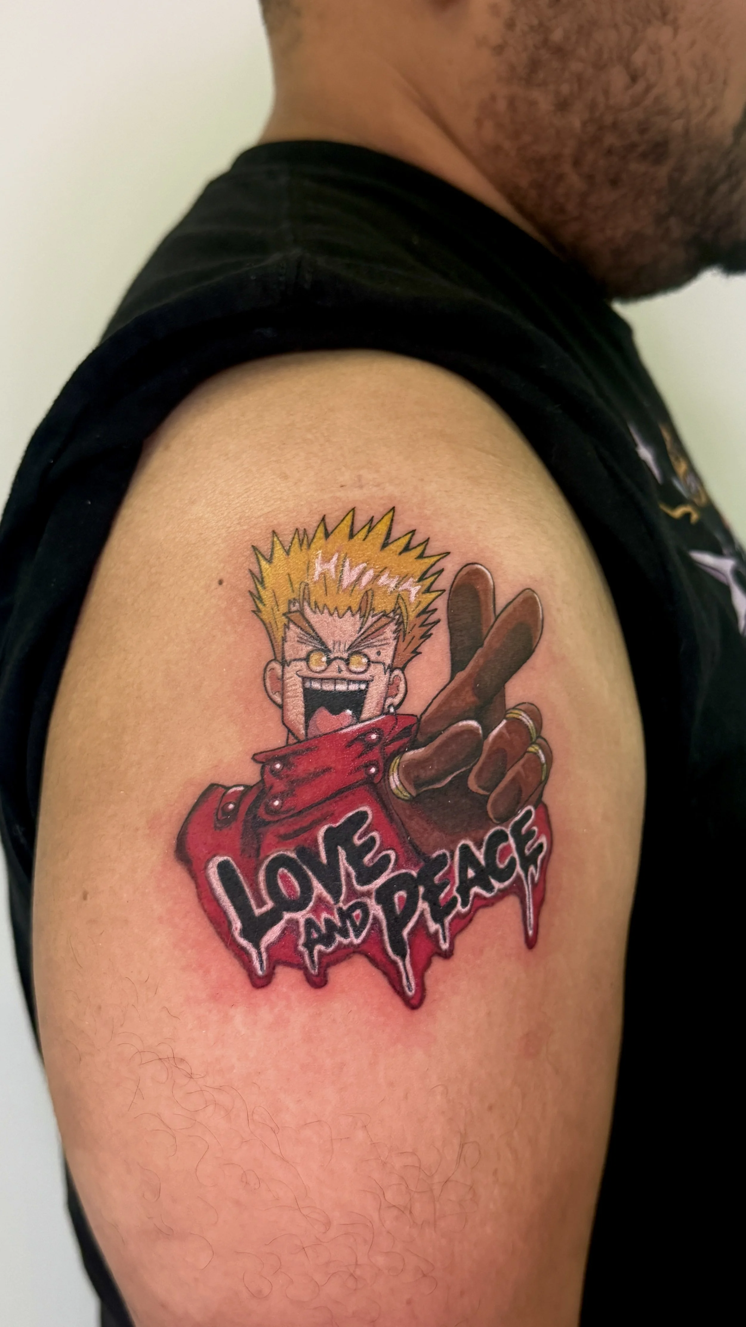 Trigun Anime Tattoo NYC