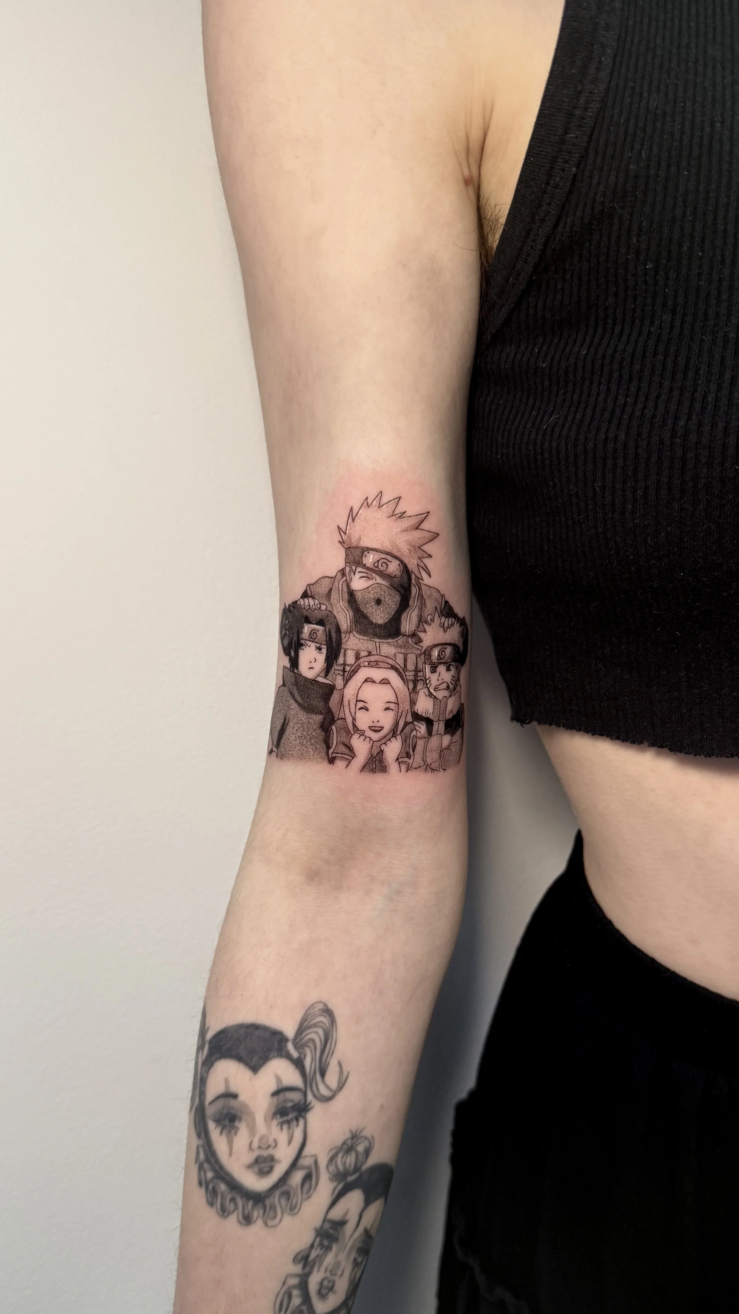 Naruto 7 Squad Tattoo