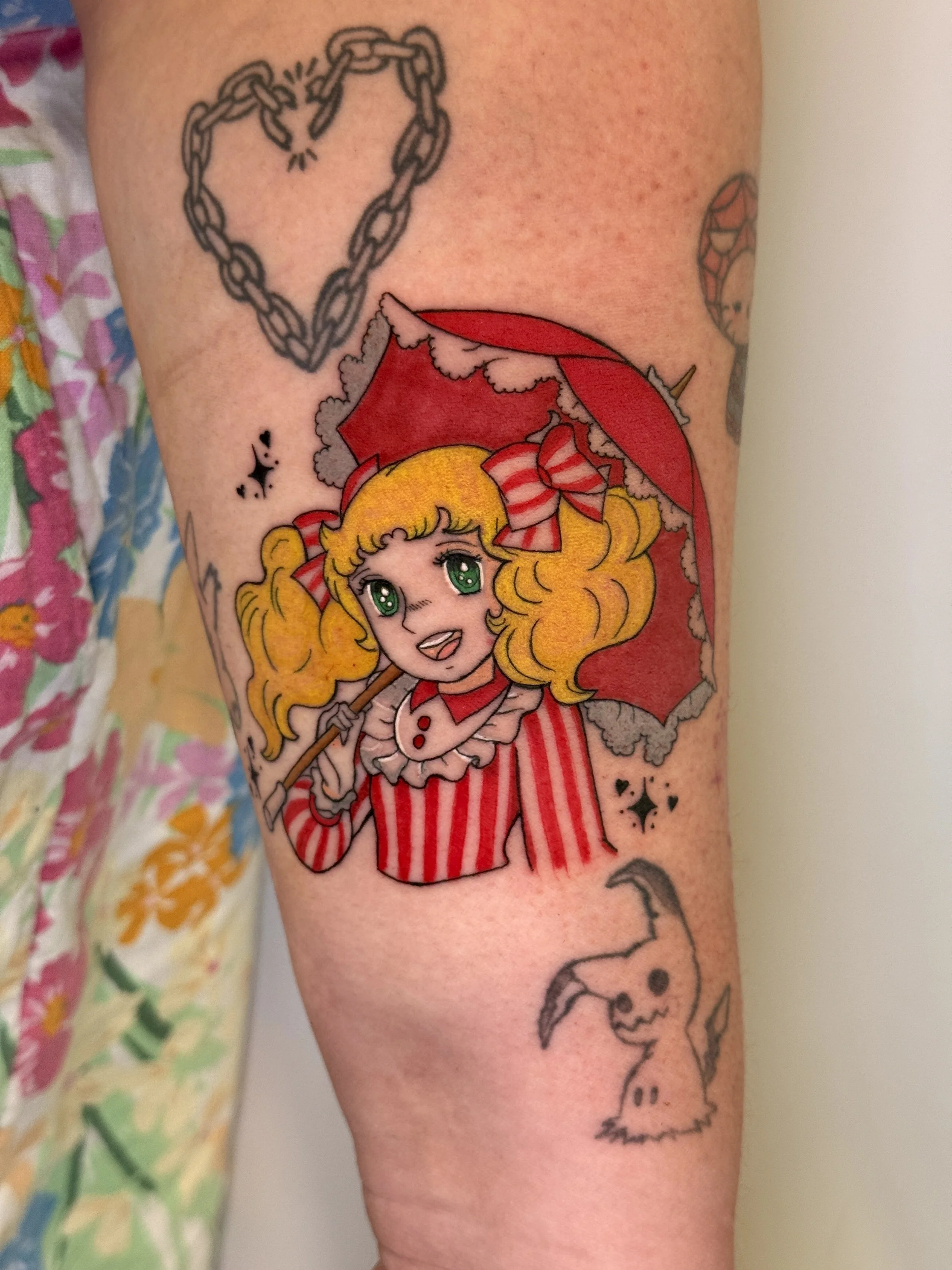 Anime Tattoo Candy Candy NYC