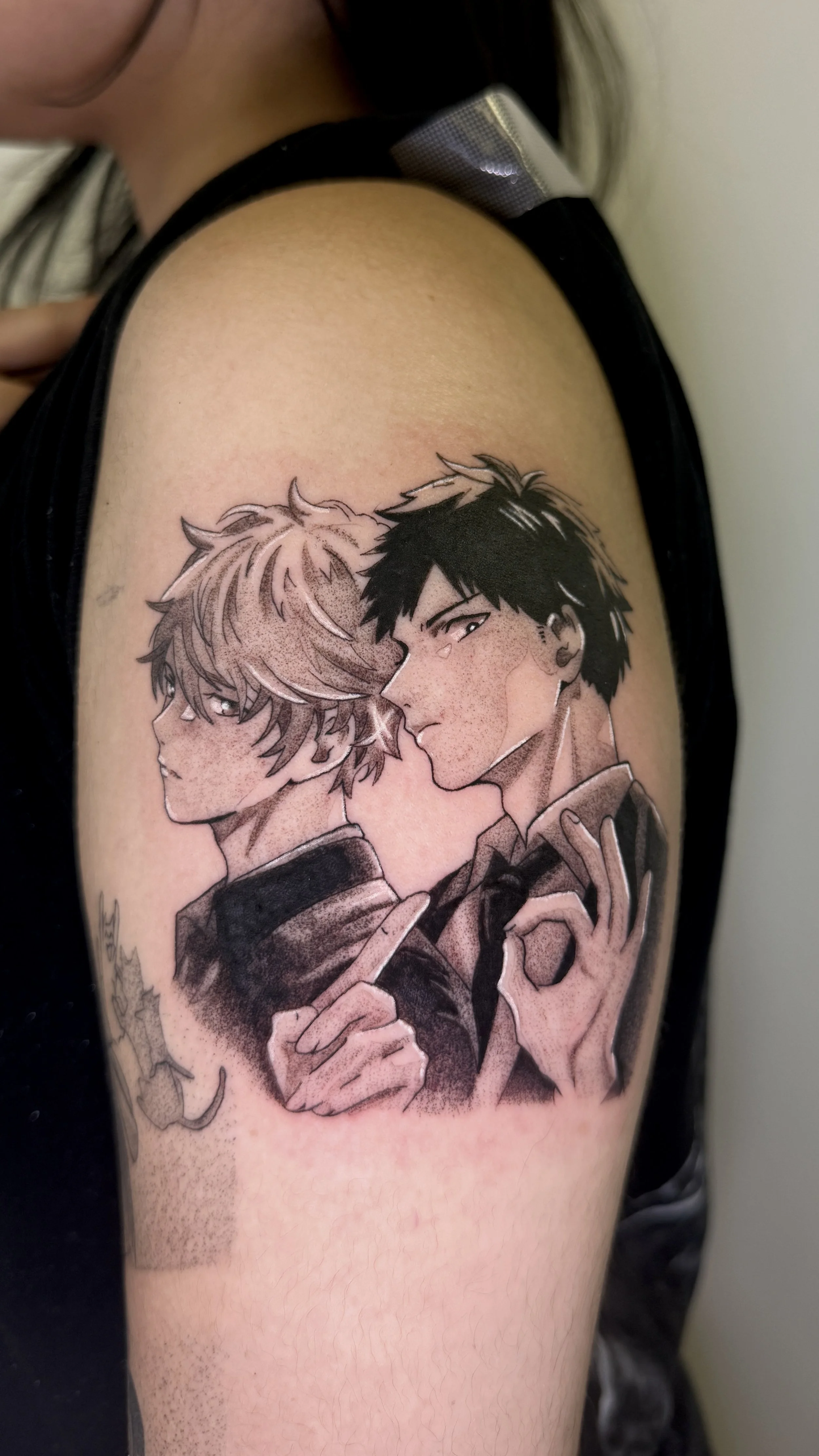 Black Anime Tattoos NYC