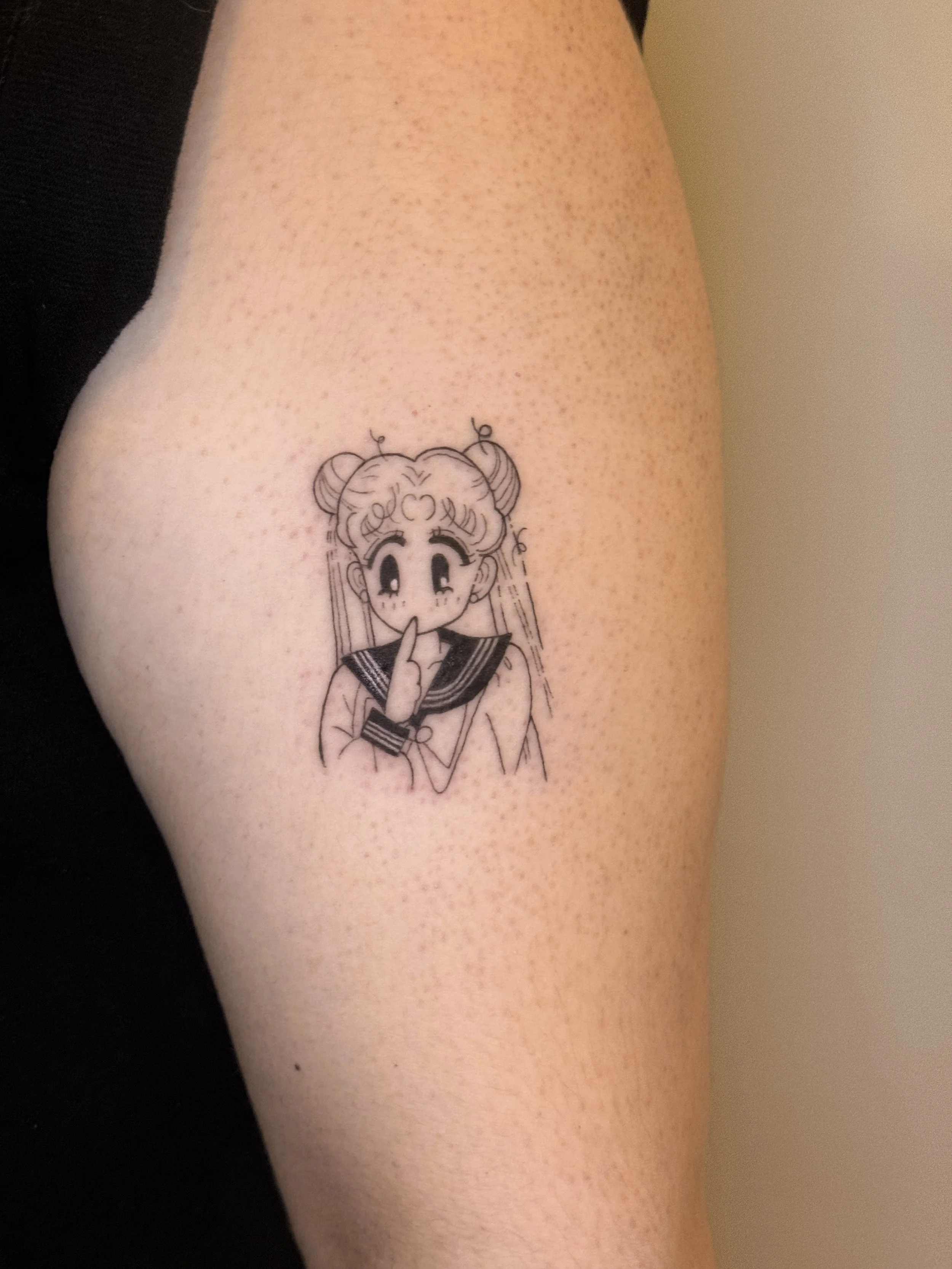 Manga Sailor Moon Tattoo NYC
