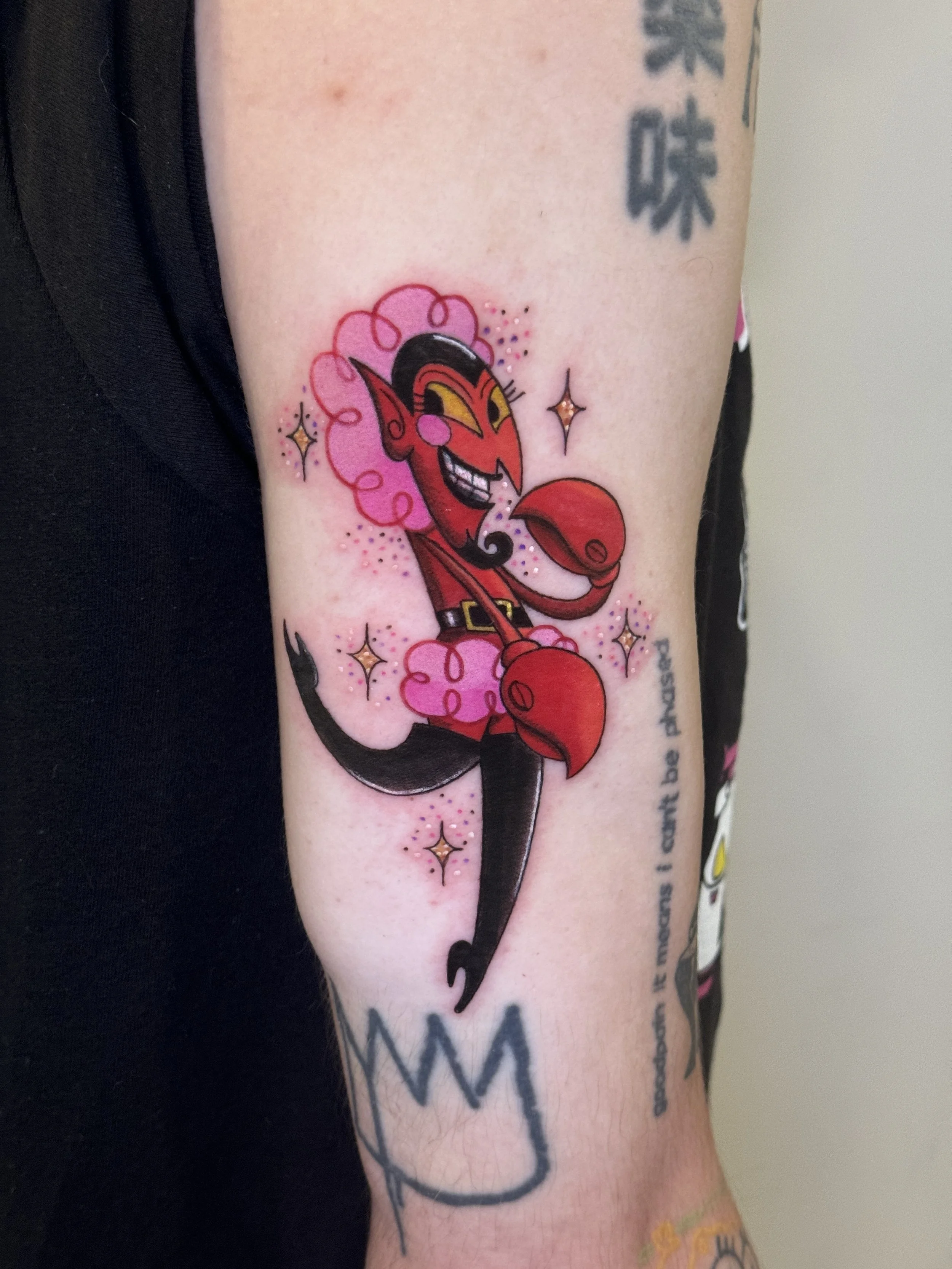 HIM Powerpuff Girls Tattoo NYC