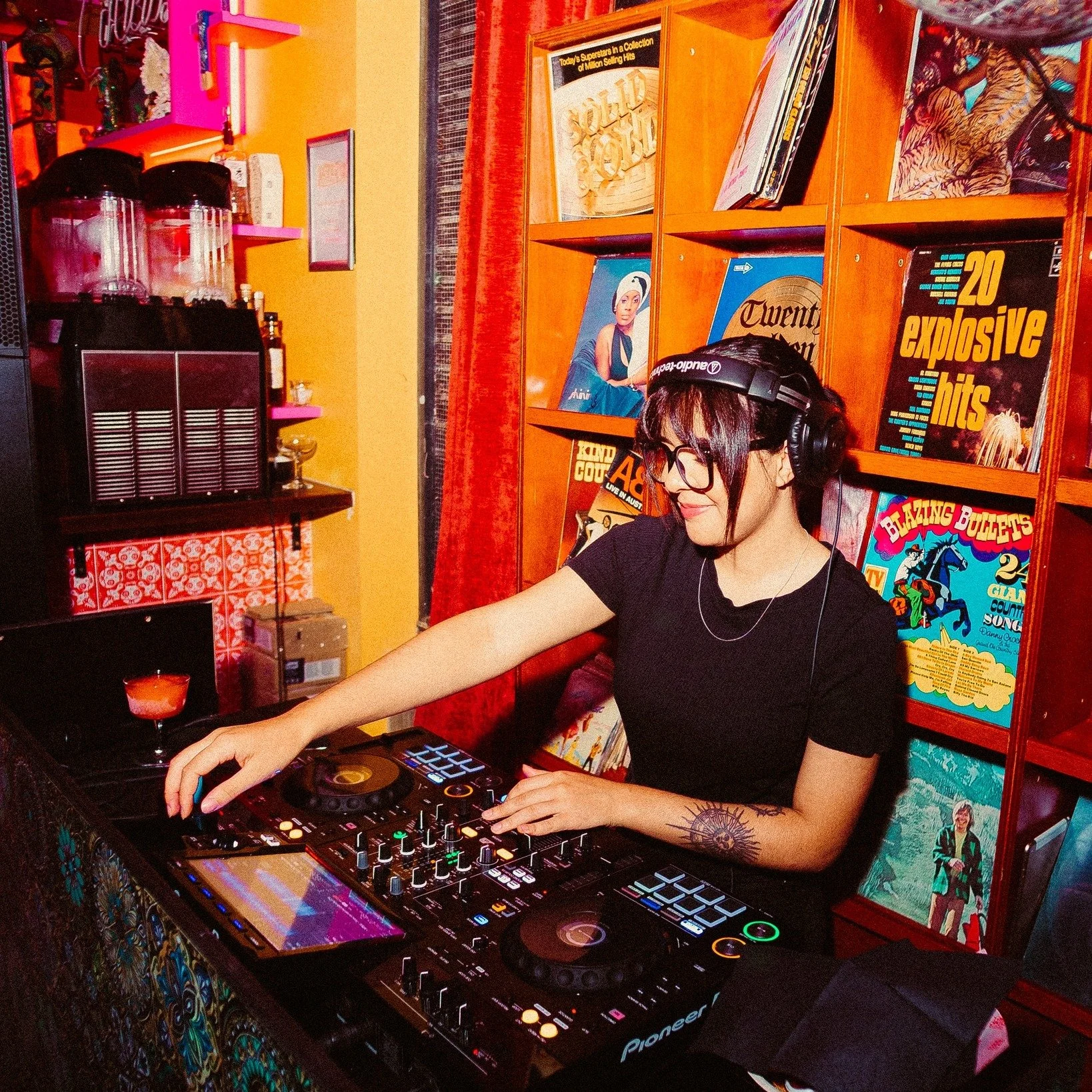 THE DJ&rsquo;S IN HER BAG. GET DOWN HERE THIS WEEK AND CATCH THE VIBES LIVE.