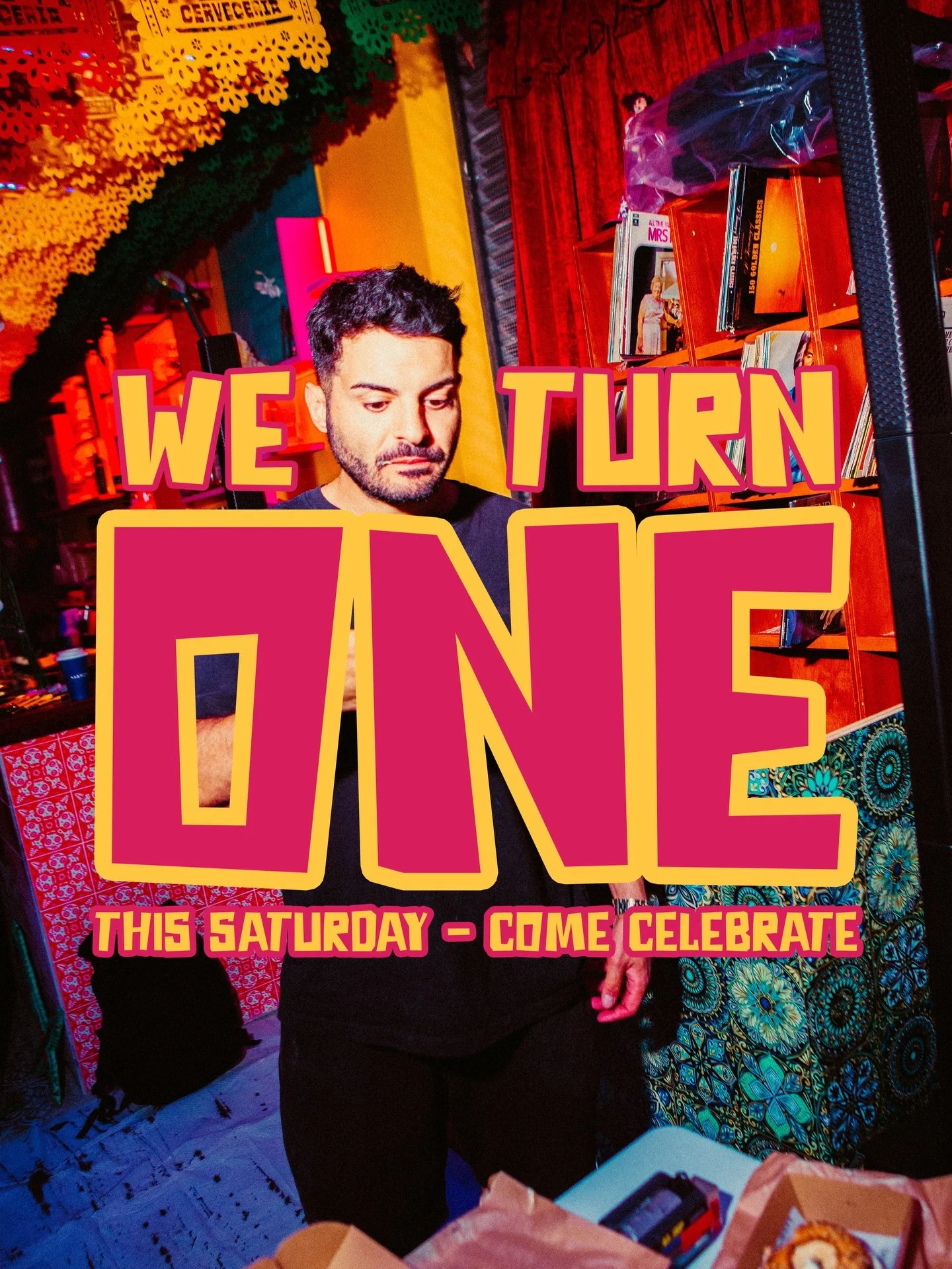 ONE YEAR OF LUPE&rsquo;S 🌵🎉
AND WE&rsquo;RE THROWING A PROPER PARTY THIS SATURDAY

FROM DAY ONE TO YEAR ONE &bull; 🎂 
OLD FACES, NEW FACES, SAME CHAOTIC ENERGY

🍸 $9 MARGARITAS FROM 5PM
🎧 LIVE DJs ALL NIGHT
🔥 PARTY VIBES ONLY

HONESTLY JUST AN 