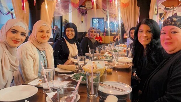 Our second family! Come join our community of love and support ✨💓

We&rsquo;re so appreciative to the @malek.alkabob team! Truly so generous and thoughtful to sponsor us tonight💕🥰

#ramadan #ramadankareem #iftar #womenempoweringwomen #womenempower