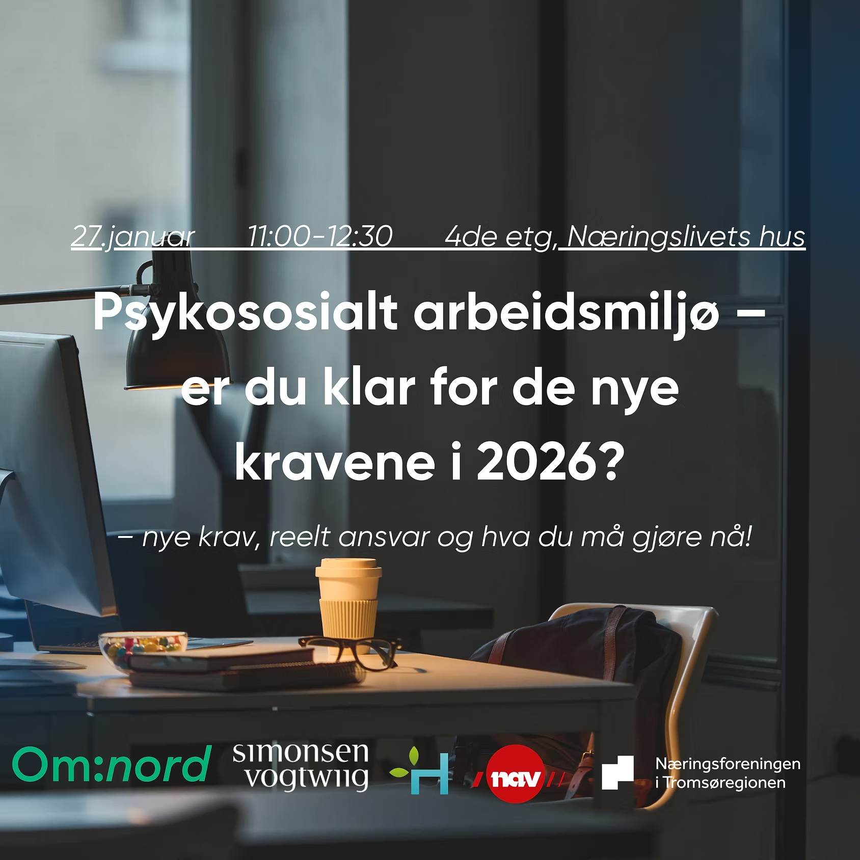 Psykososialt arbeidsmiljø – er du klar for de nye kravene i 2026?