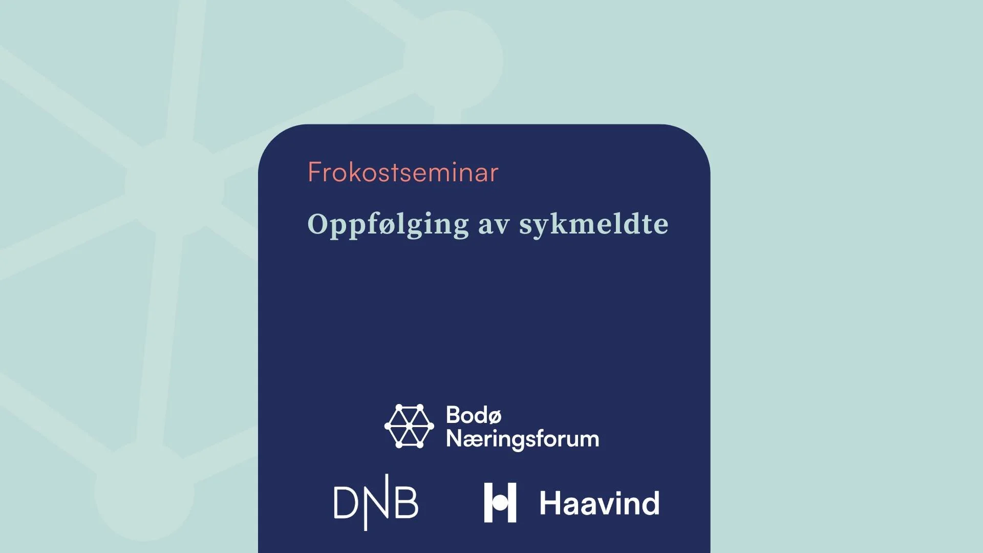 Oppfølging sykemeldte