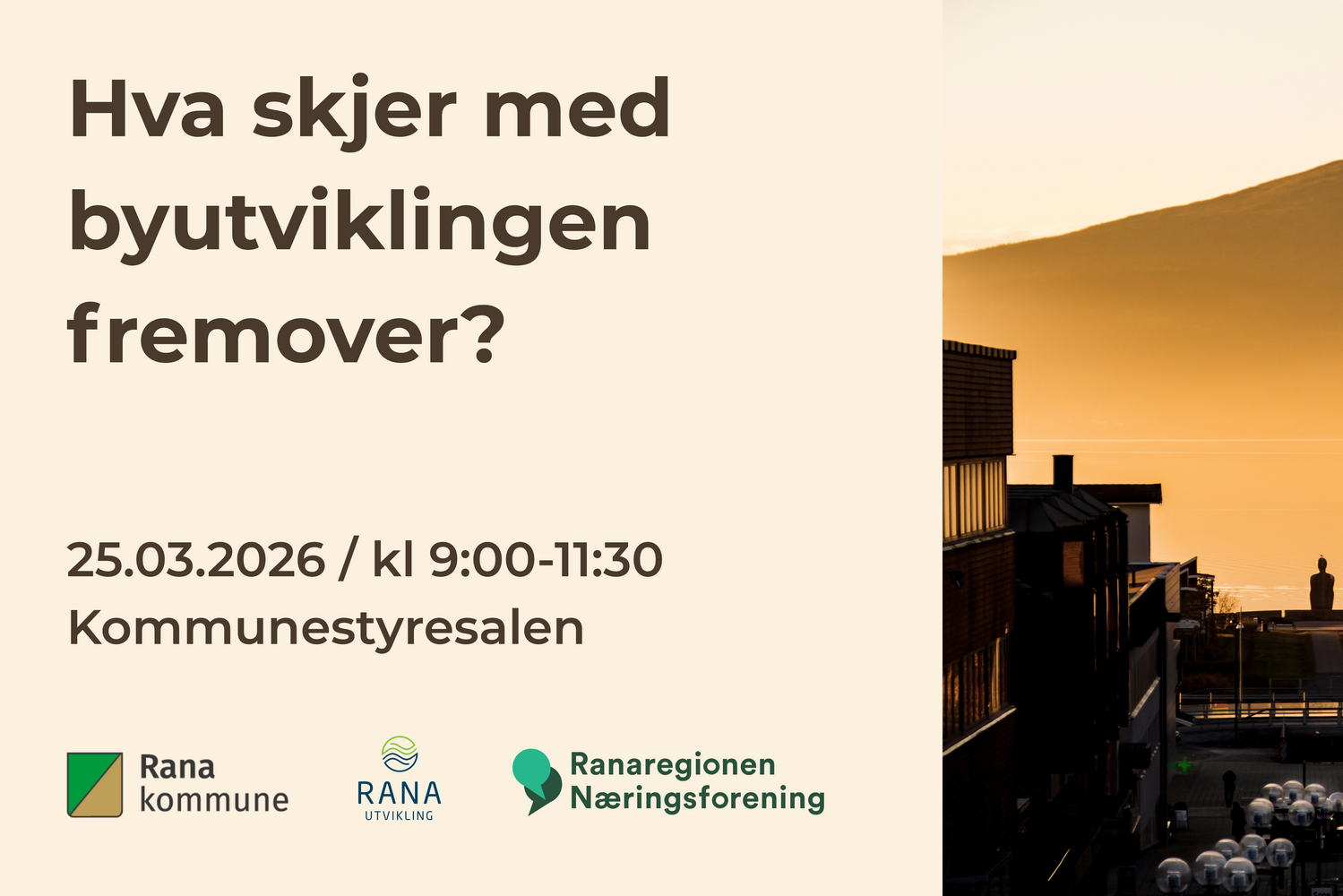 Hva skjer med byutviklingen fremover?