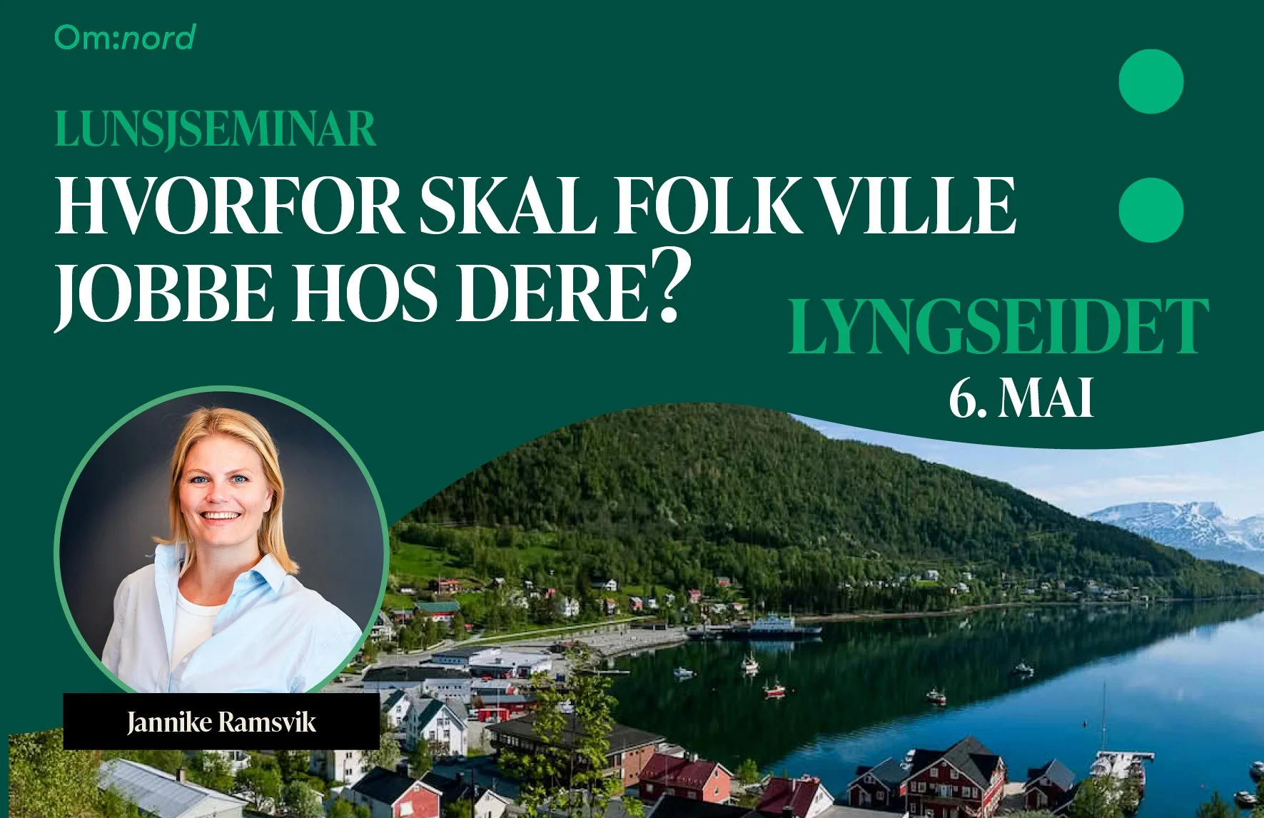 Hvorfor skal folk ville jobbe hos dere?