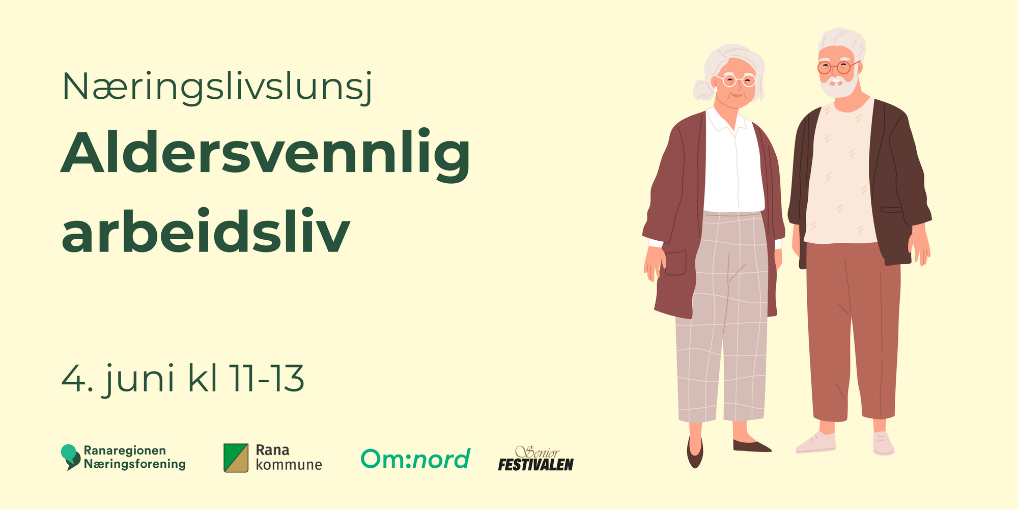 Hva trenger næringslivet nå - aldersvennlig arbeidsliv