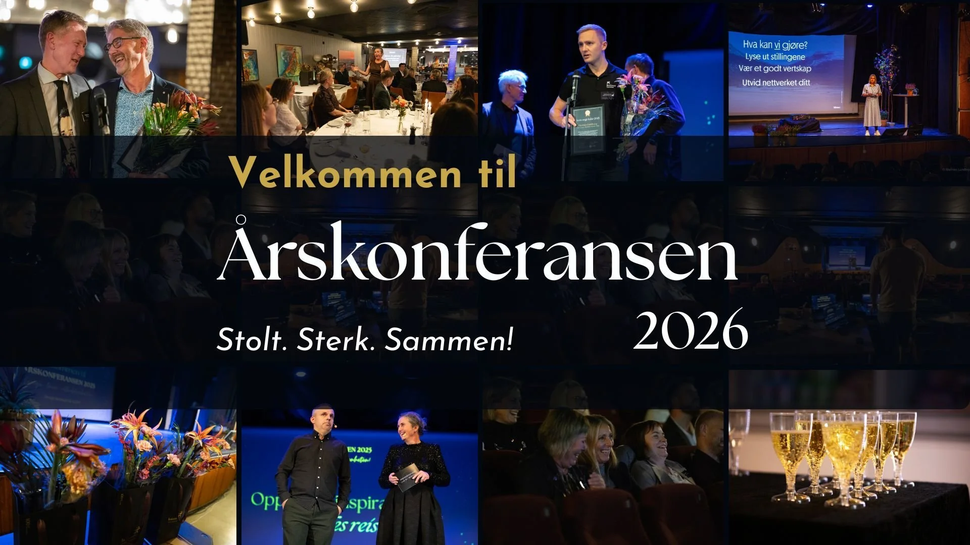 Årskonferansen 2026 - Stolt. Sterk. Sammen!