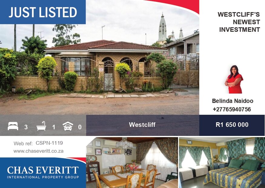 THAT PERFECT HOME IS WAITING FOR YOU....🏡
Located in a quiet suburb in Westcliff is this beautifully maintained 3 bedroom🛏 house, fully tiled with all modern conveniences. The ideal move is a ready home for your family to start making beautiful mem