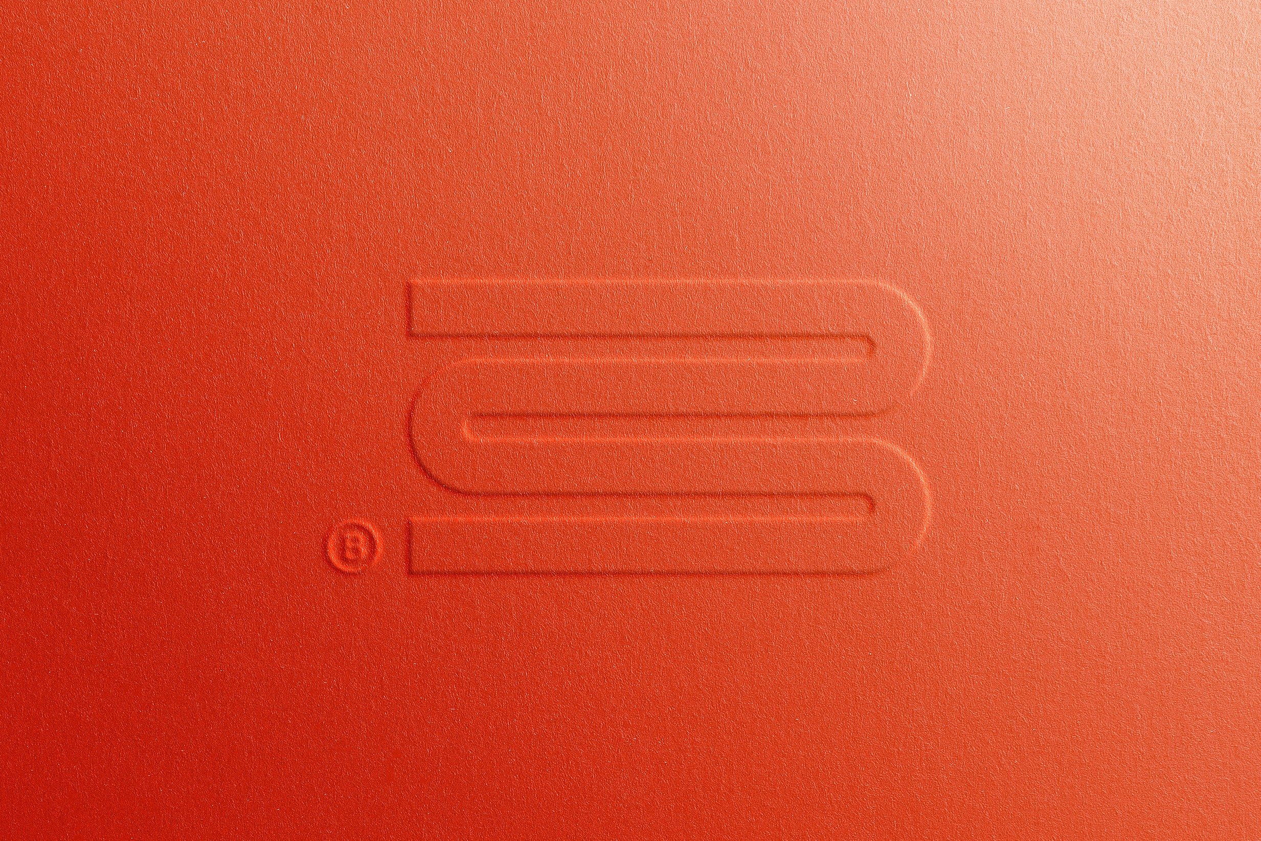 Embossed Logo