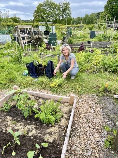 01-06-2023.1 Moestuin Den Dolder eerste oogst jpg normaal.jpeg