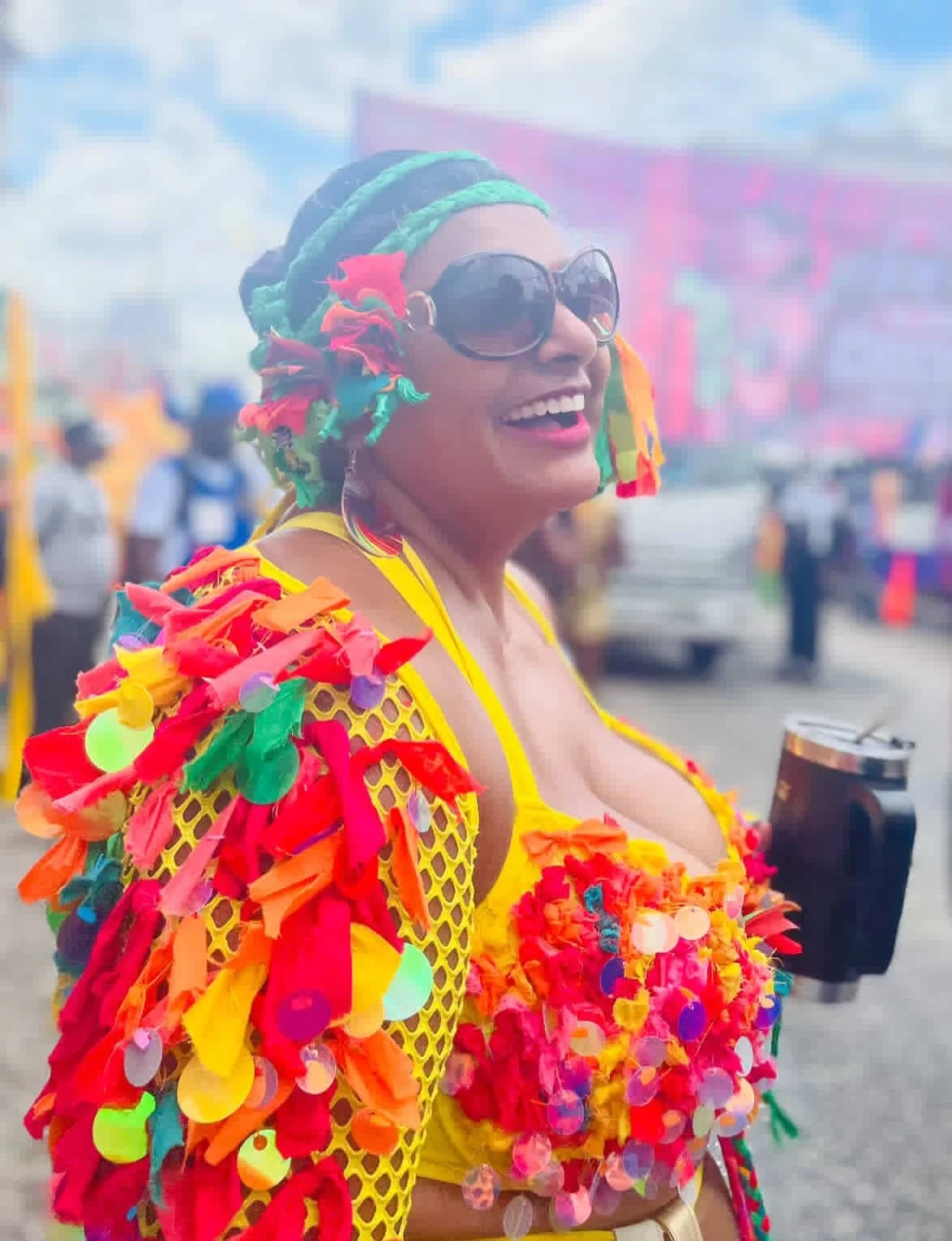 Hello from the capital of Carnival! T&amp;T Carnival, you were a whole vibe! From @jeneilemccarthy  and @peter_elias reinterpretation of the Pierrot Grenade character into @losttribecarnival carousel costume to some of the best soca for years. Seeing