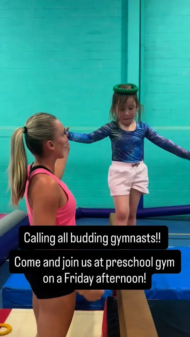 Spaces available in our 2.45 preschool class! Look forward to seeing you there!! 🤸‍♂️🤸‍♀️