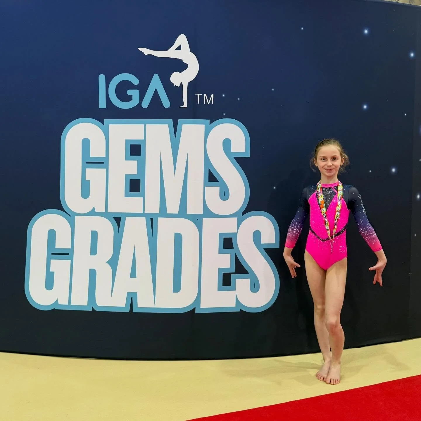 So proud of Poppy for her beautiful performance at the gems grades today! Smashed it!! 💕⭐️