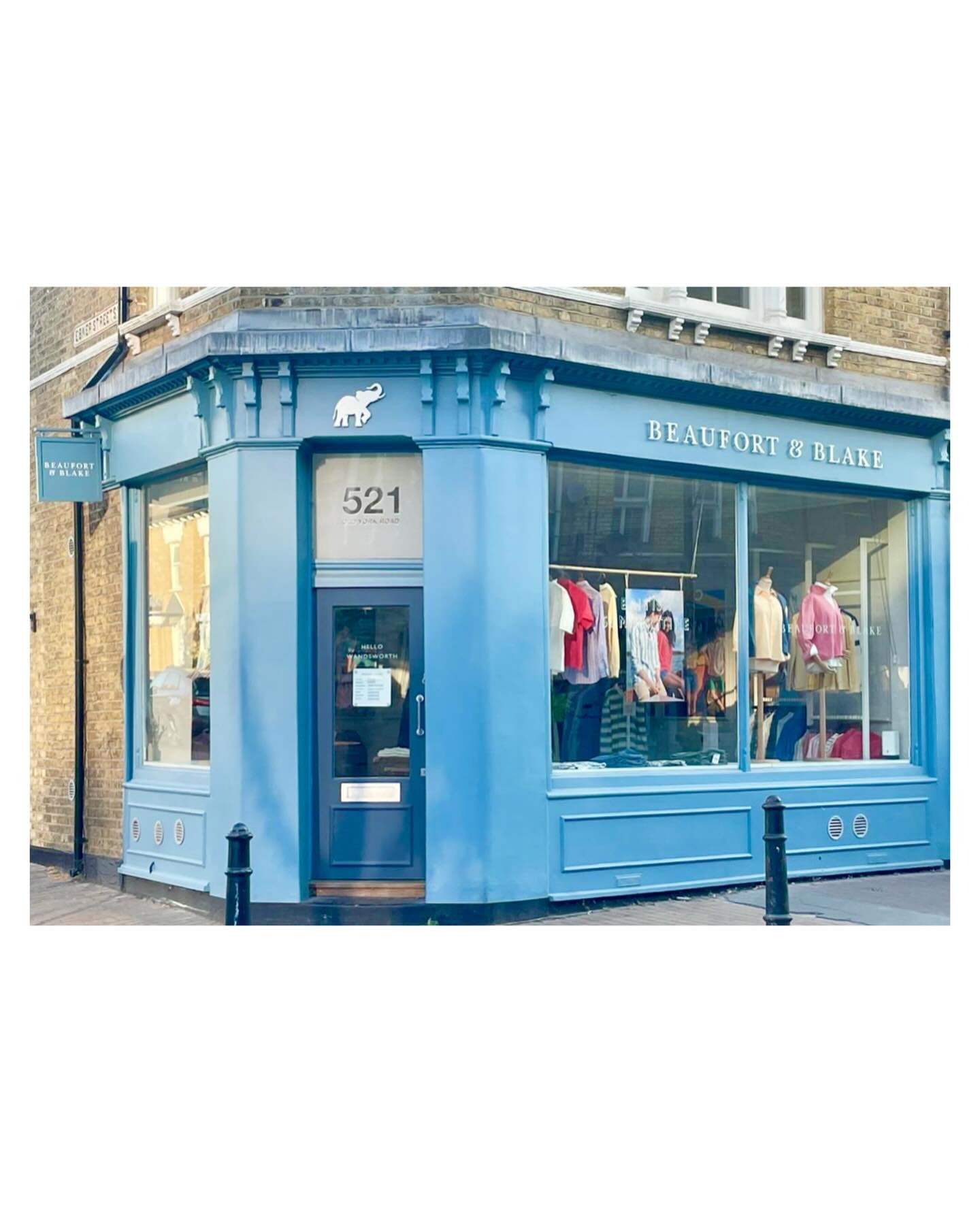 We were in Wandsworth last week and dropped into our collaboration with Beaufort &amp; Blake. Delighted to see the store doing so well, with a colourful new collection and the sunshine driving in new customers! ☀️🎨 

#cauldermoore #beafortandblake #