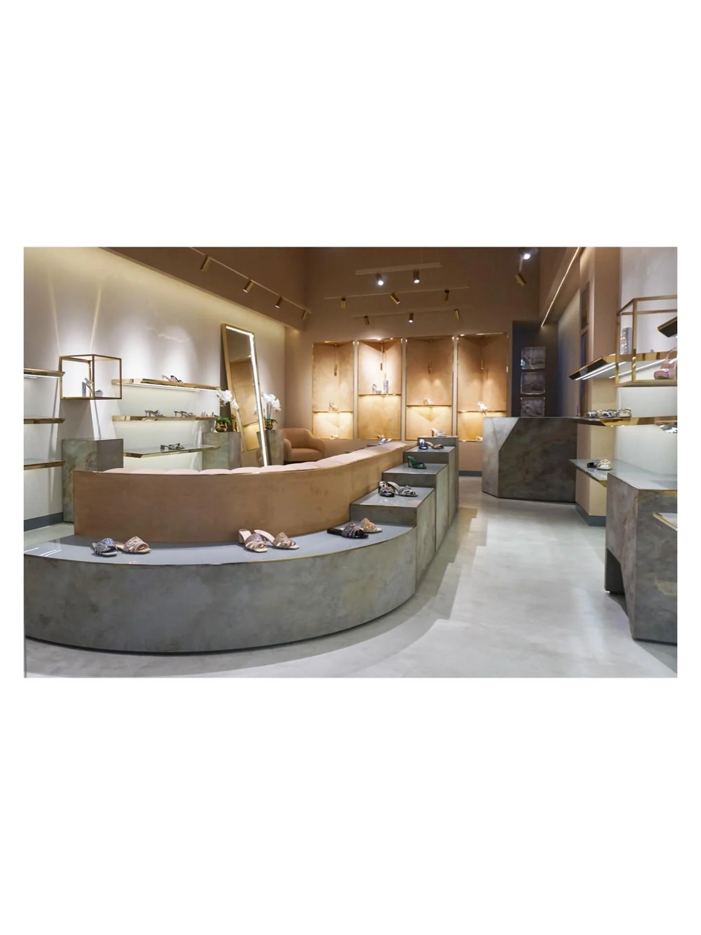 Caulder Moore Design Diaries - Stories of Transformation and Acceleration.
Gina
 
A long term collaboration has resulted in a number of iterations of the Gina retail experience, ensuring that the brand remains fresh, current and relevant. The l