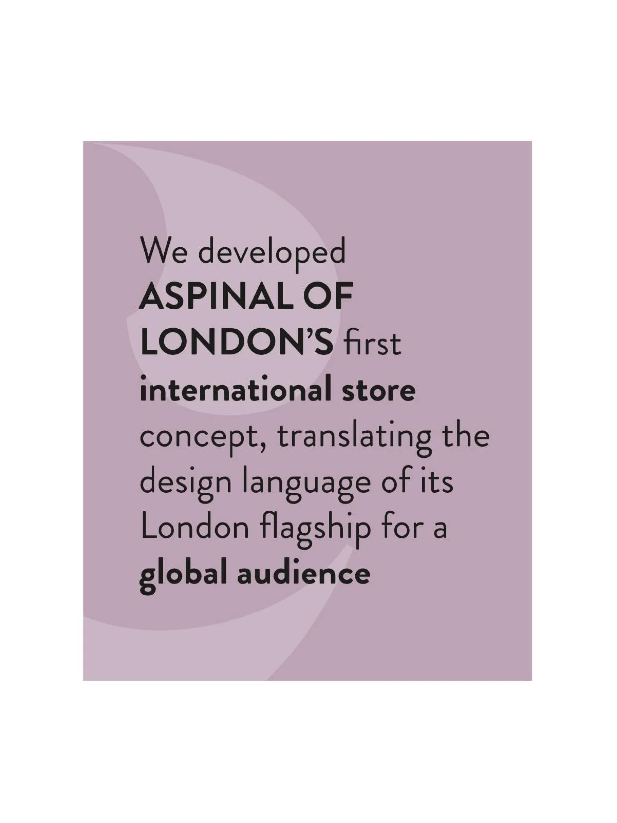 A history of firsts

For over 30 years, Caulder Moore has defined the first steps for some of the world&rsquo;s most recognisable brands,&nbsp;a journey we trace from the archives to the present day.  #cauldermoore #interiordesignagency #bespokedesig