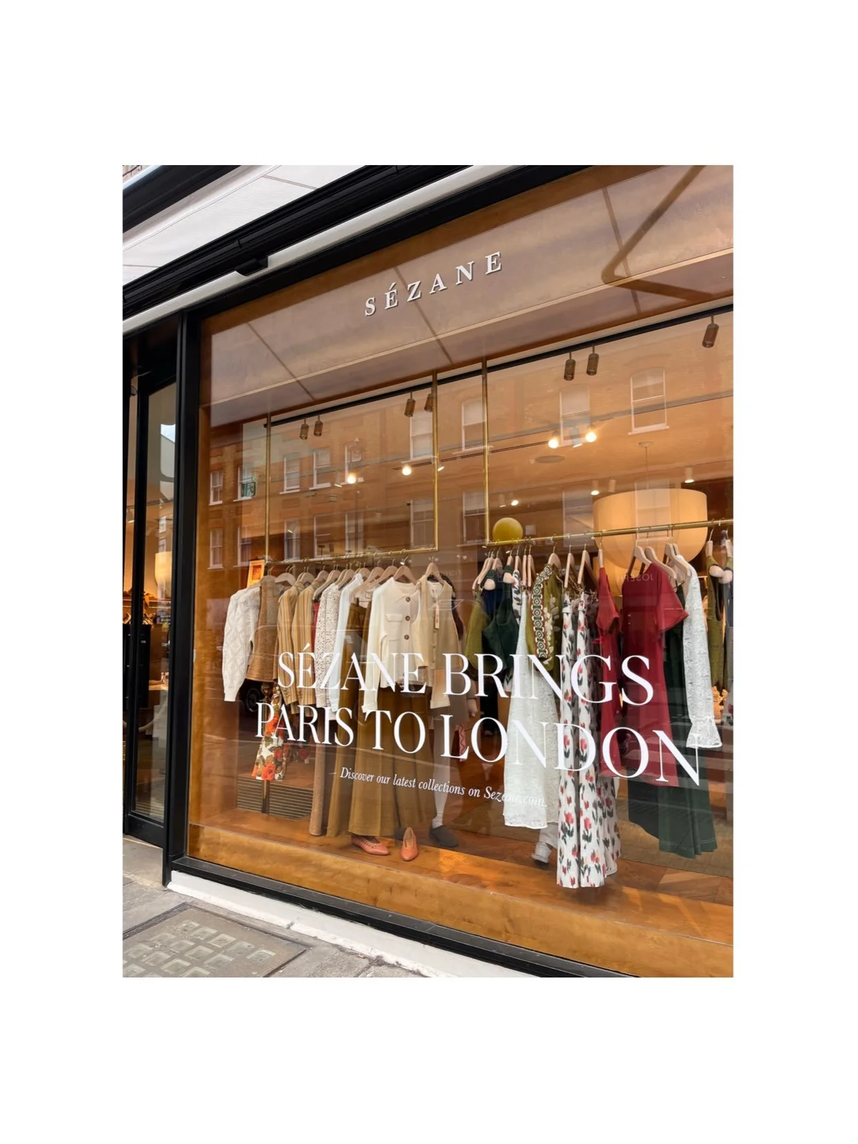 S&eacute;zane moves upwards, and onwards?

One of French fashion&rsquo;s biggest success stories is evolving.

Known for its bohemian aesthetic and distinctive &lsquo;apartment-style&rsquo; stores, S&eacute;zane is now taking a more pared-back, minim
