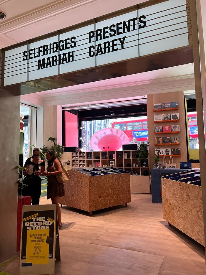 Pop-up spaces in Selfridges
