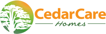 Logo featuring a white tree on a green background next to orange and purple stylized text.