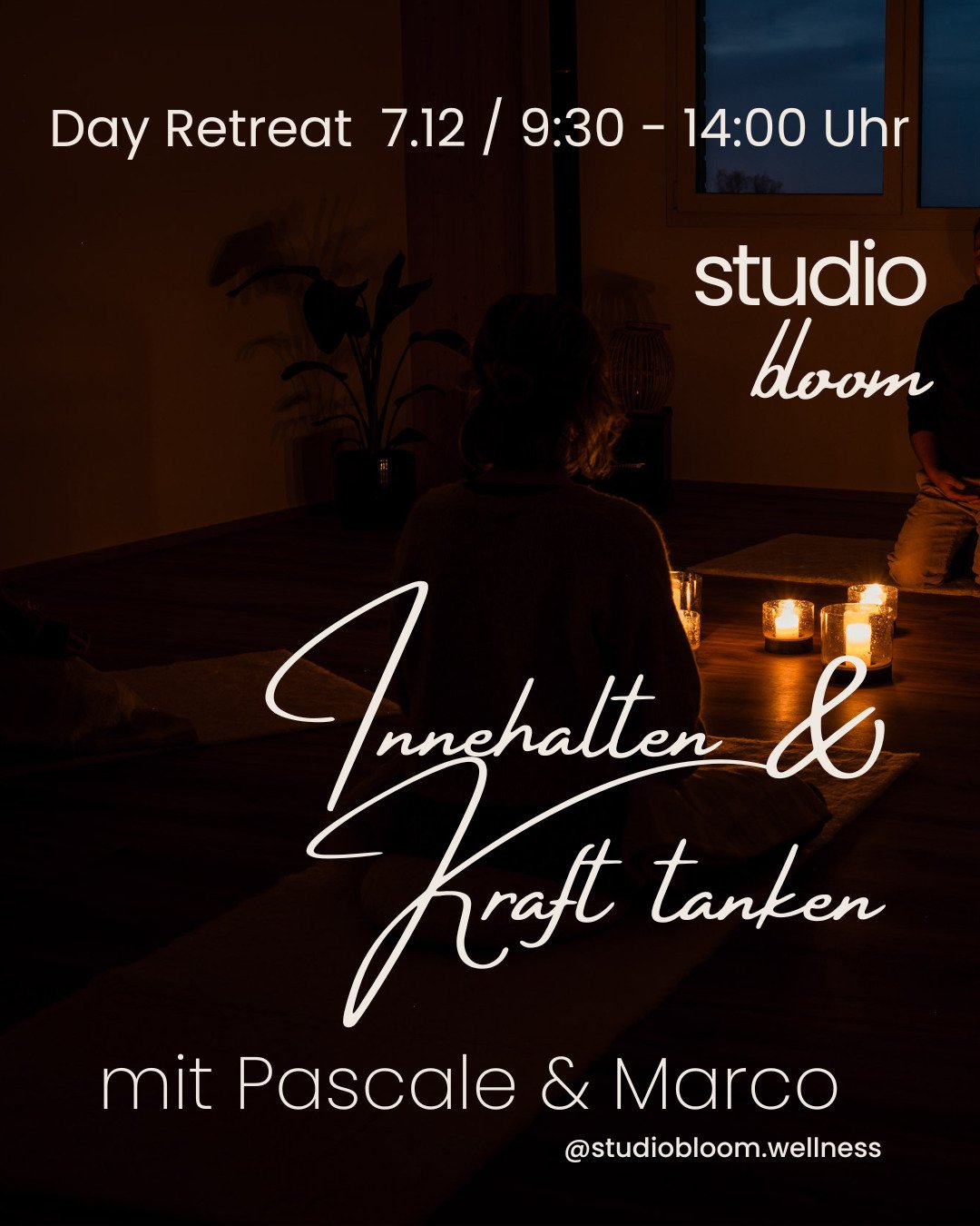 Tagesretreat: Innehalten &amp; Krafttanken

Stell dir einen Vormittag vor, an dem du nichts musst.😊

Ein Raum, in dem du ankommst, tief durchatmest und alles f&uuml;r einen Moment leichter wird.💫

Beim Retreat Innehalten &amp; Krafttanken schenken 