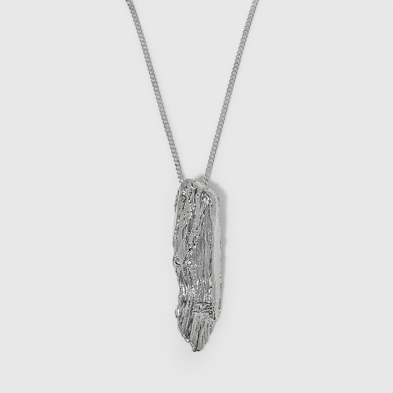 Acacia Tree Pendant in Silver