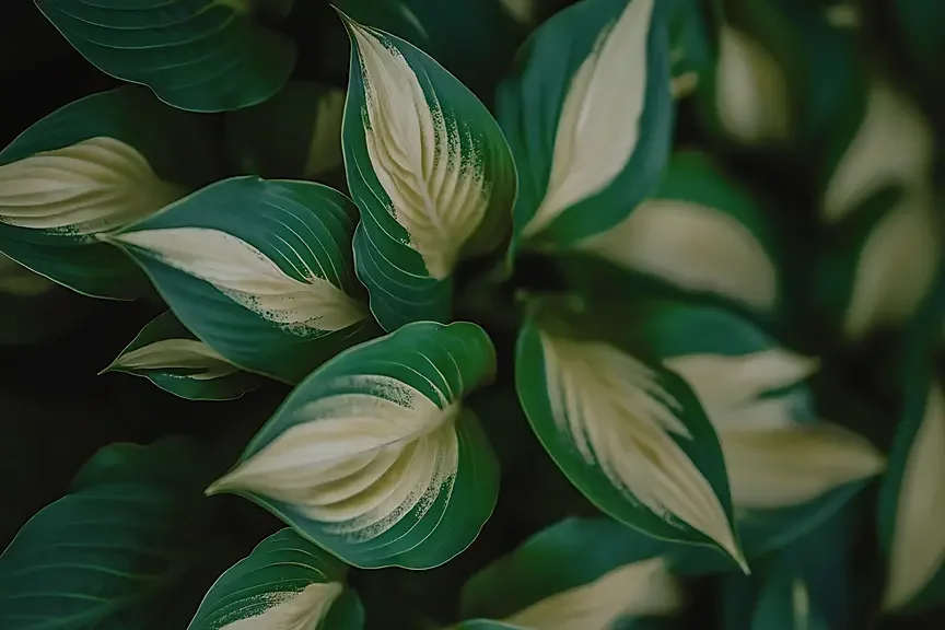 Closeup of green plant leaves signifying healing with emotional support animal evaluations.
