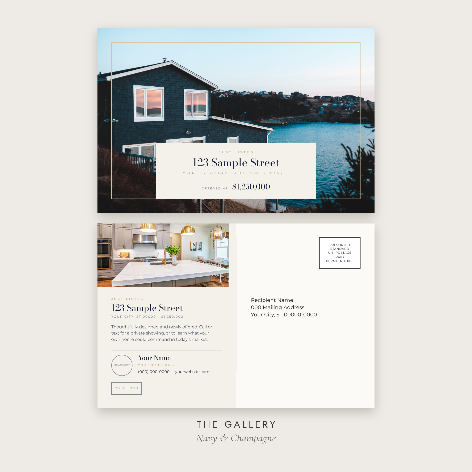 Just Listed Postcard (Print Ready)