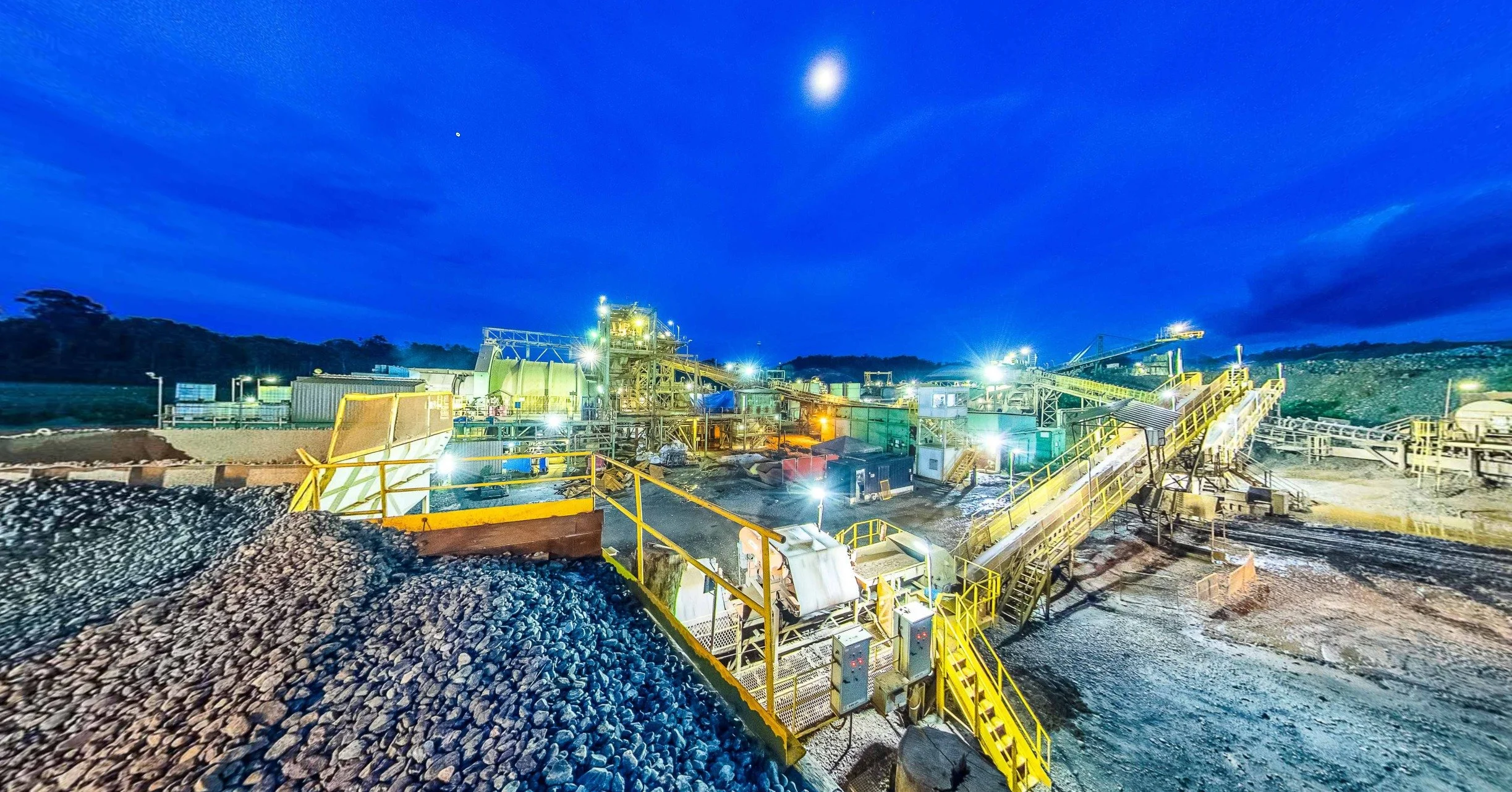 Mina Tucano gold plant