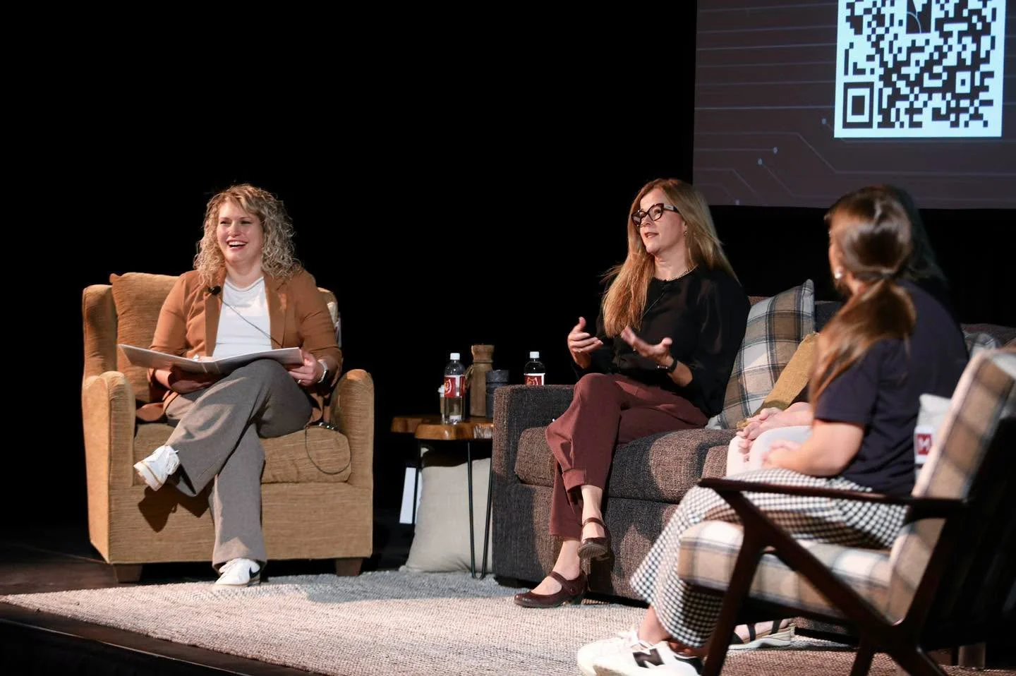 Group of people on stage