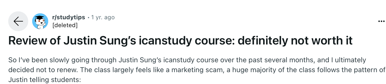 Reviewing iCanStudy Reddit Reviews #1 Ahmni Infinite Canvas