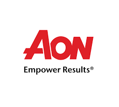 Logo di Aon con il testo 'Empower Results'