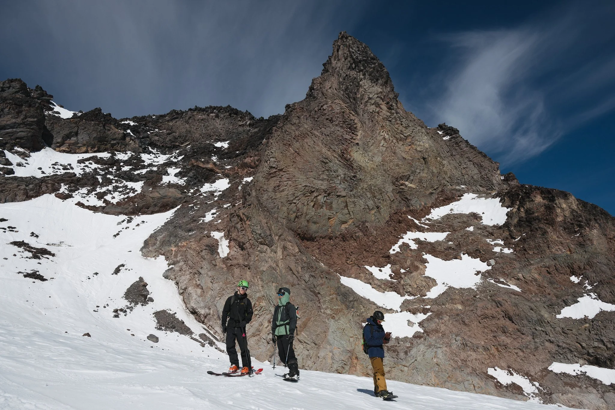 Middle Sister (First Ski)