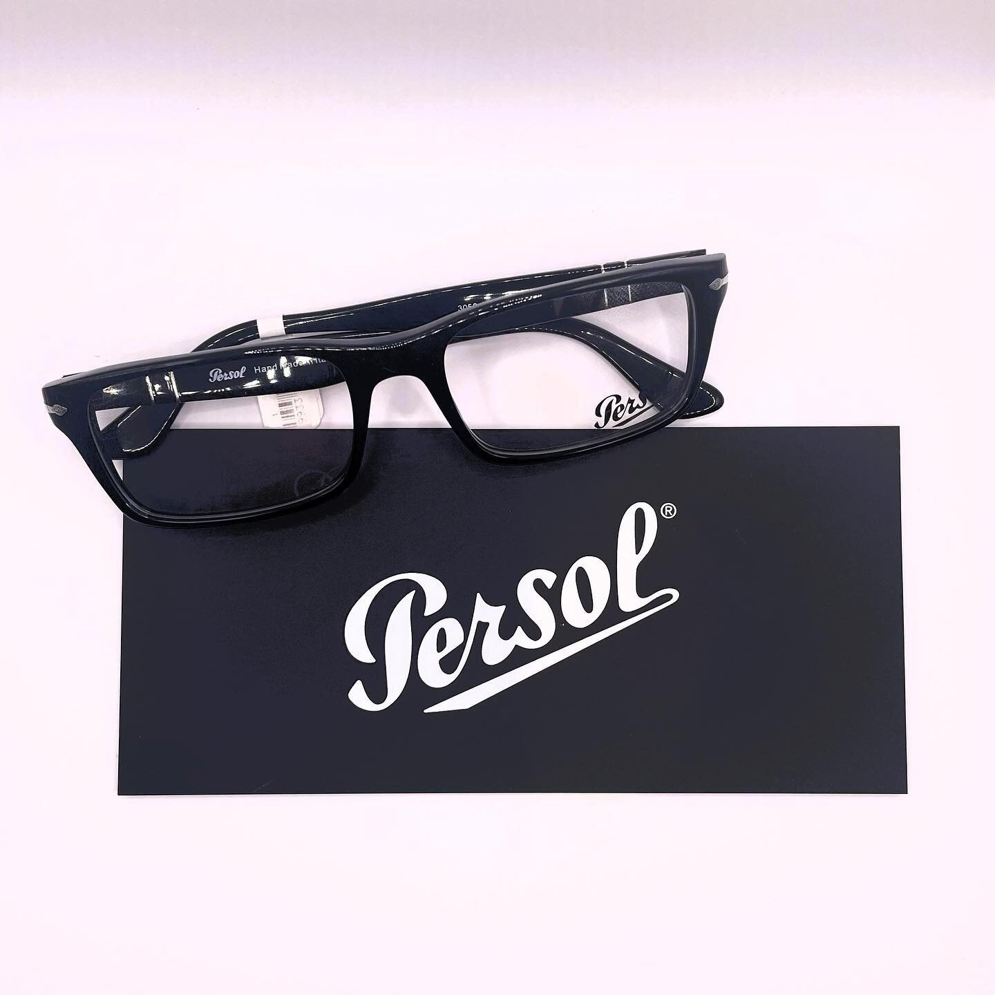 Our frame of the week is a chic Persol. With it&rsquo;s bold black colour it radiates elegance on a whole new scale.