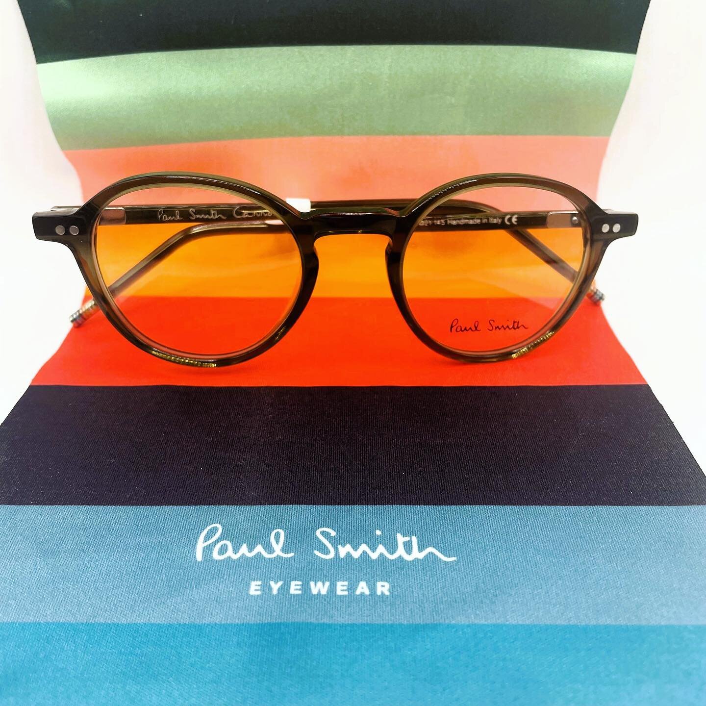 This week&rsquo;s frame is an acetate Paul Smith with a classic shape for the classic types.