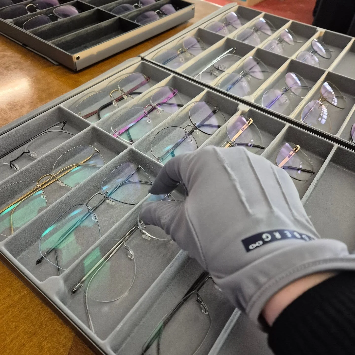 We've had an exciting morning here, choosing our new Lindberg stock. We can't wait to receive the latest styles. As always, Danish minimalist designs, ultra light weight, understated luxury and a perfect fit! Stay tuned to find out when they are deli