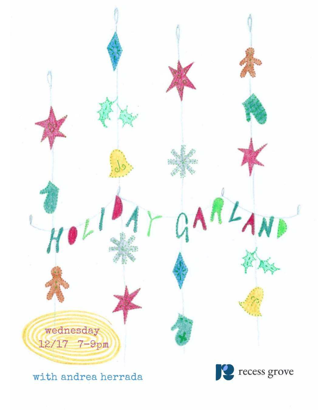 make a holiday garland